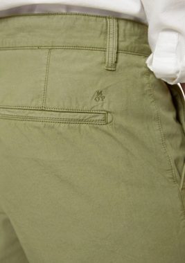 Marc O'Polo Shorts Reso Shorts, regular fit, welt pkts, LO 52,6cm; Length -3cm mit Logostickerei auf der Rückseite