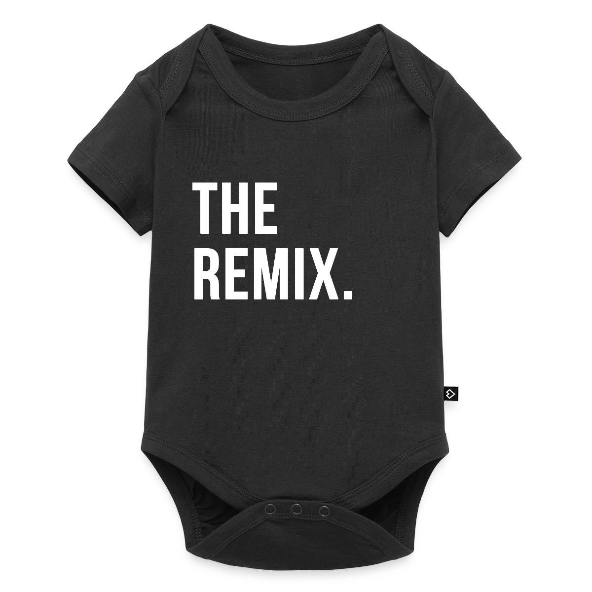 Kurzarmbody The Remix. Vatertag Partnerlook Sohn Kurzarm Tages Baby Body