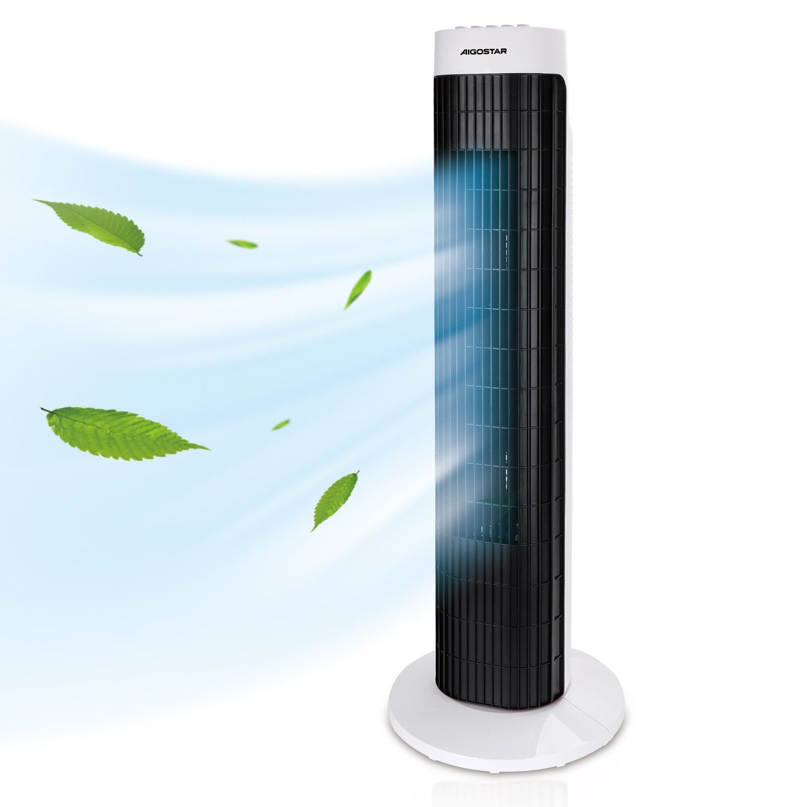 Aigostar Turmventilator Energiesparender Leise Tower Ventilator günstig online kaufen
