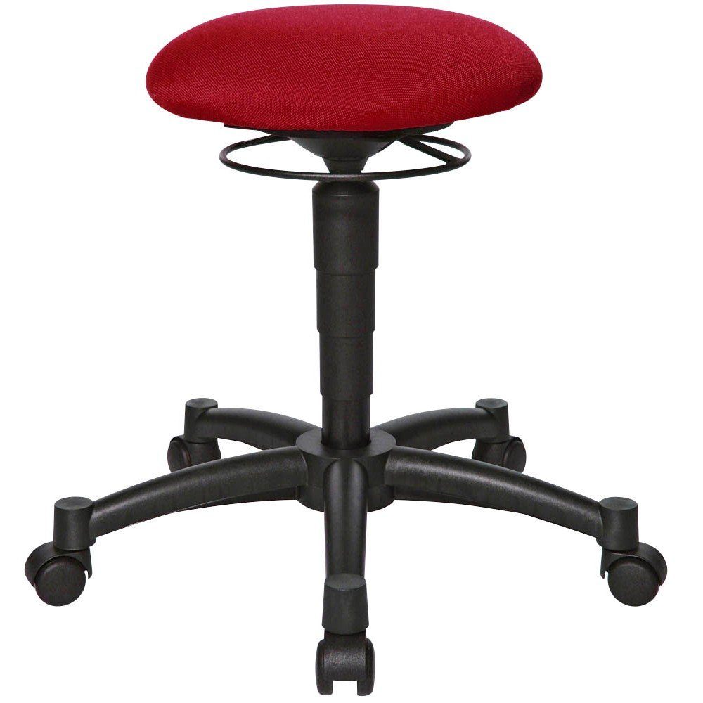 TOPSTAR Sitzhocker Topstar BAL10 Arbeitshocker BODY BALANCE 10 - rot