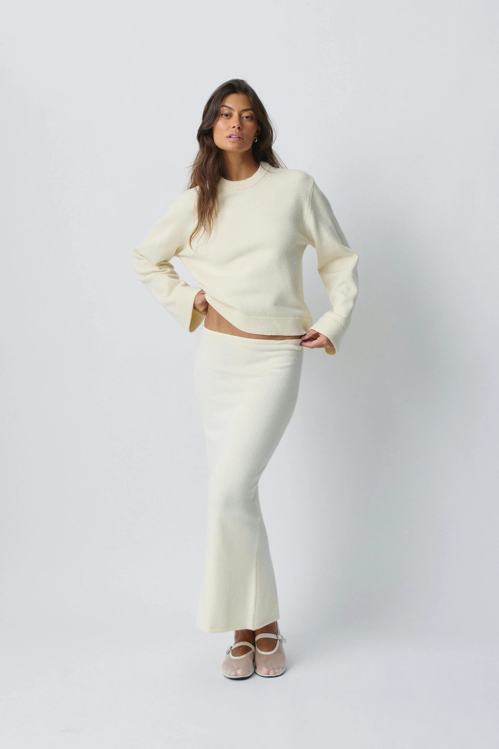 Gina Tricot Strickpullover - stylischer Strickpullover mit normaler Passform