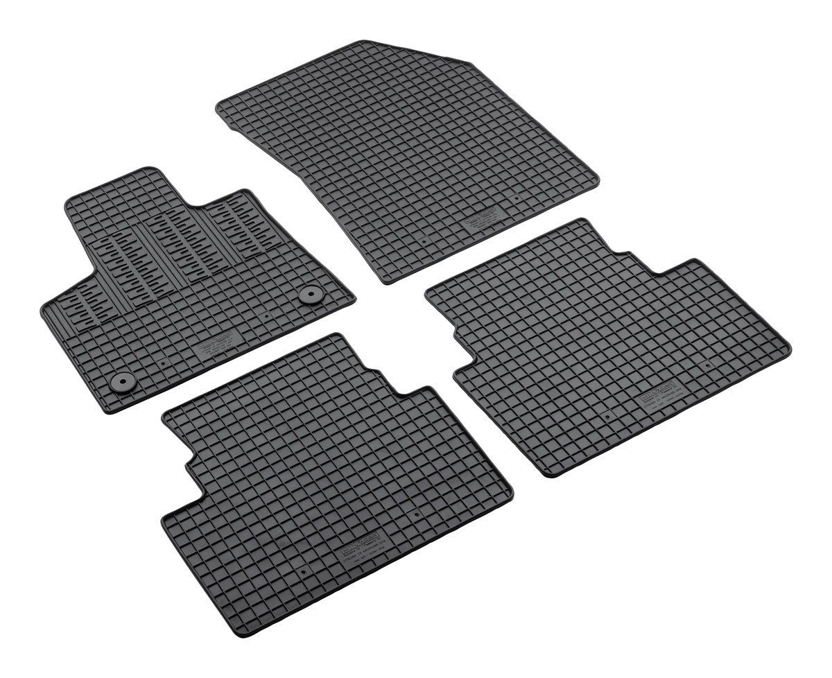 AZUGA Auto-Fußmatten Gummi-Fußmatten passend für Citroen C5 Aircross ab 2019, für Citroen C5 Aircross SUV