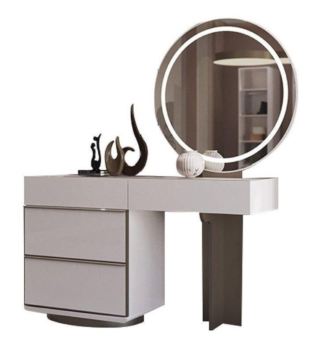 Schminktisch Set für Make-up-Tisch Konsole Spiegel Schlafzimmermöbel Design Hocker