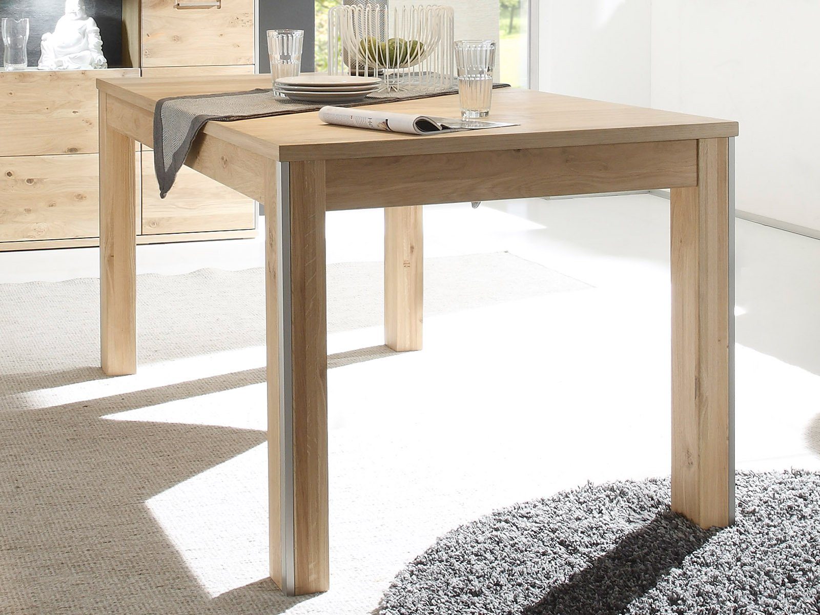 MCA furniture Esstisch 160 x 77 x 90 cm (B/H/T)