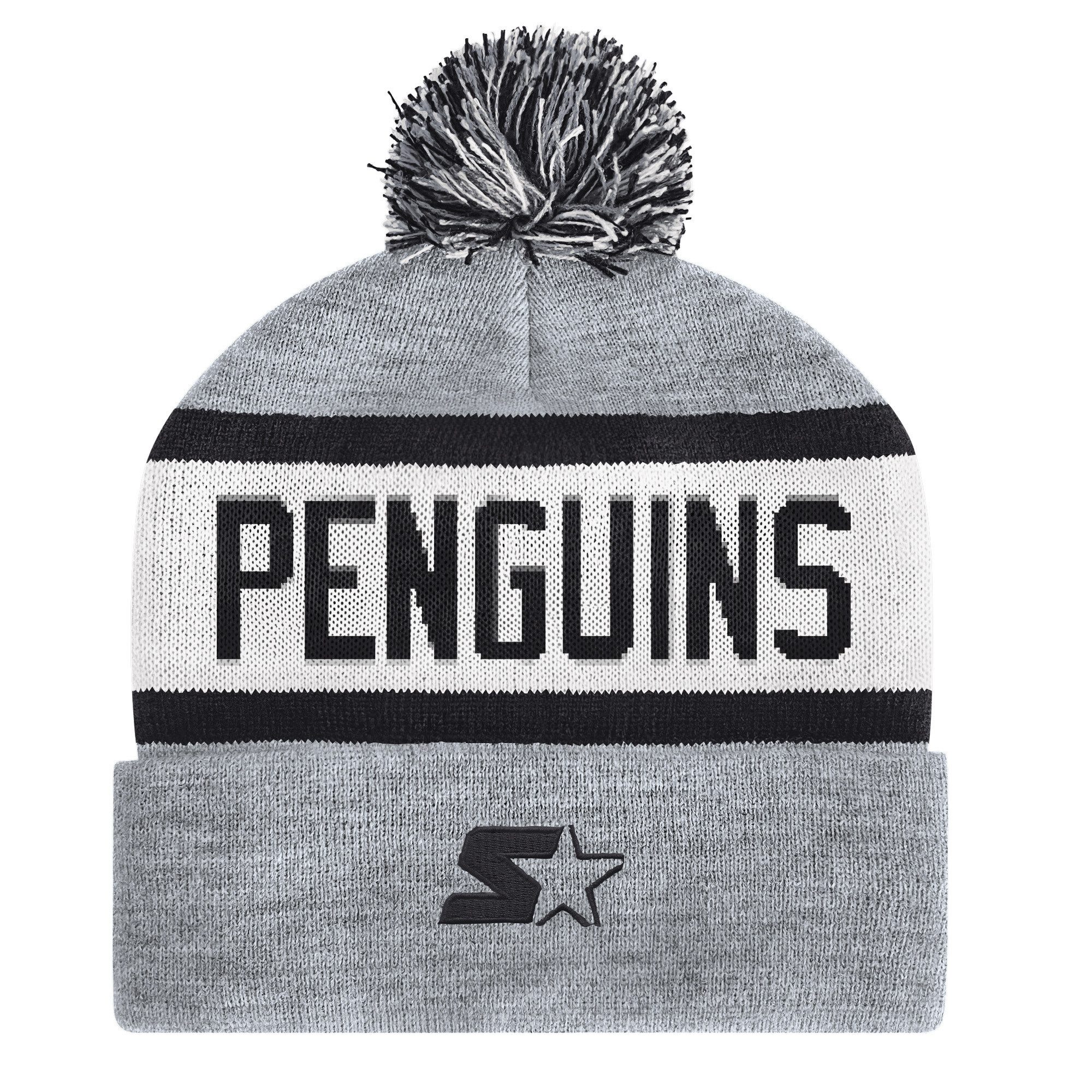 Starter Bommelmütze Starter Mütze Pittsburgh Penguins Black Ice Beanie