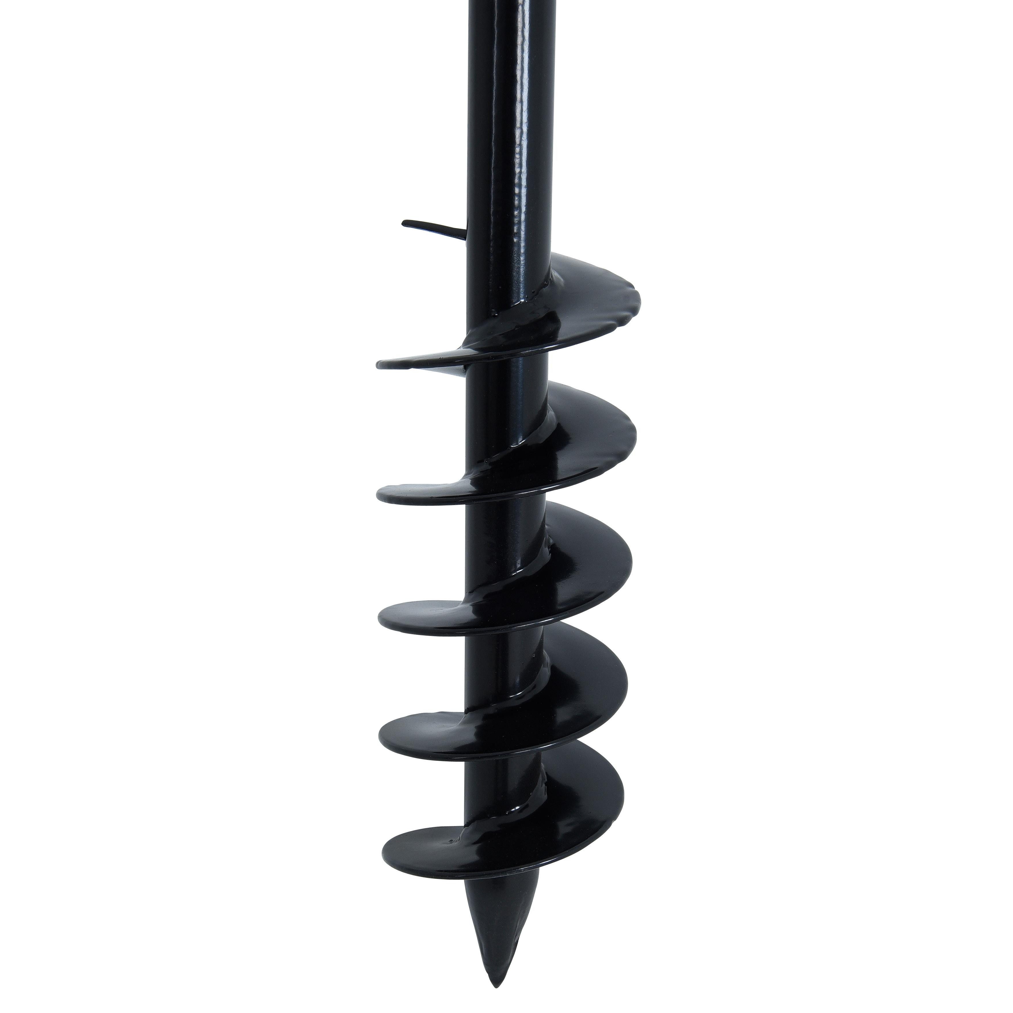 ESTEXO Erdbohrer Erdlochbohrer Handbohrer 85 mm Bohrer Pfahlbohrer Brunnenbohrer