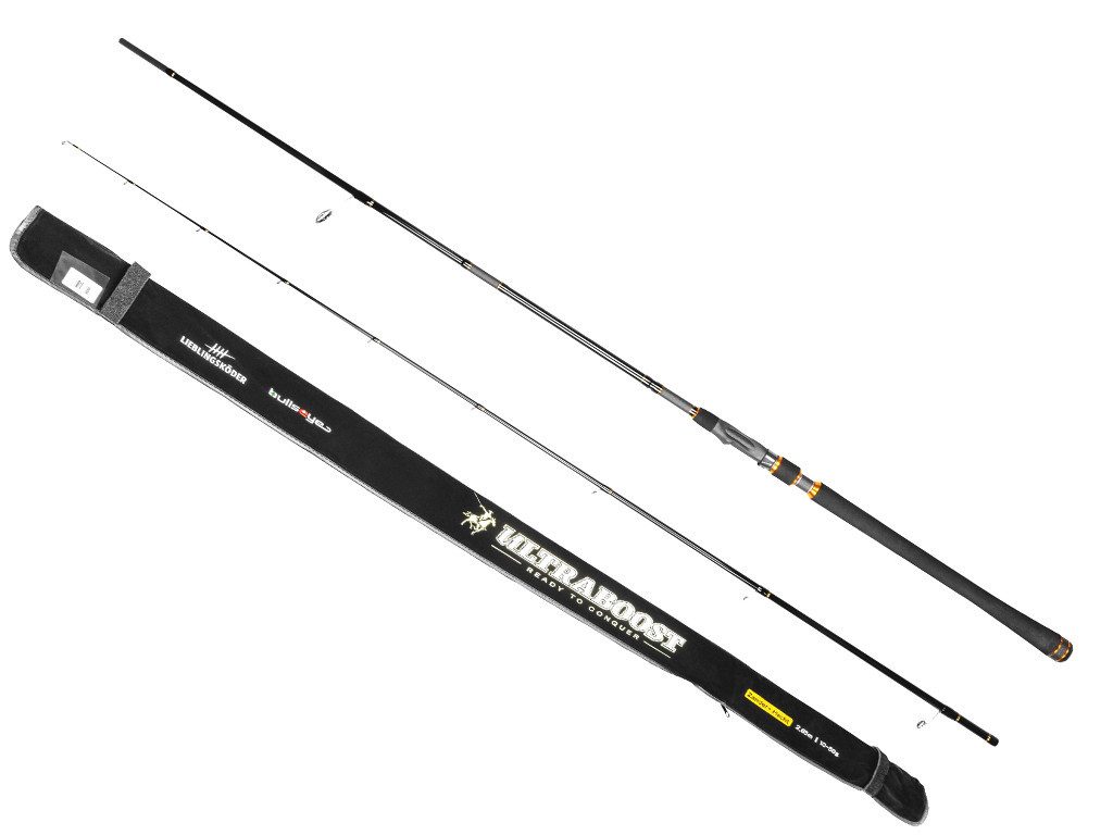 Lieblingsköder Spinnrute Angelset Zander/Hecht - Ultraboost Rute + Daiwa Fuego Rolle, (Zander/Hecht, 2-tlg., Ultraboost-Set - Zander), Optimal aufeinander abgestimmte Rute und Rolle