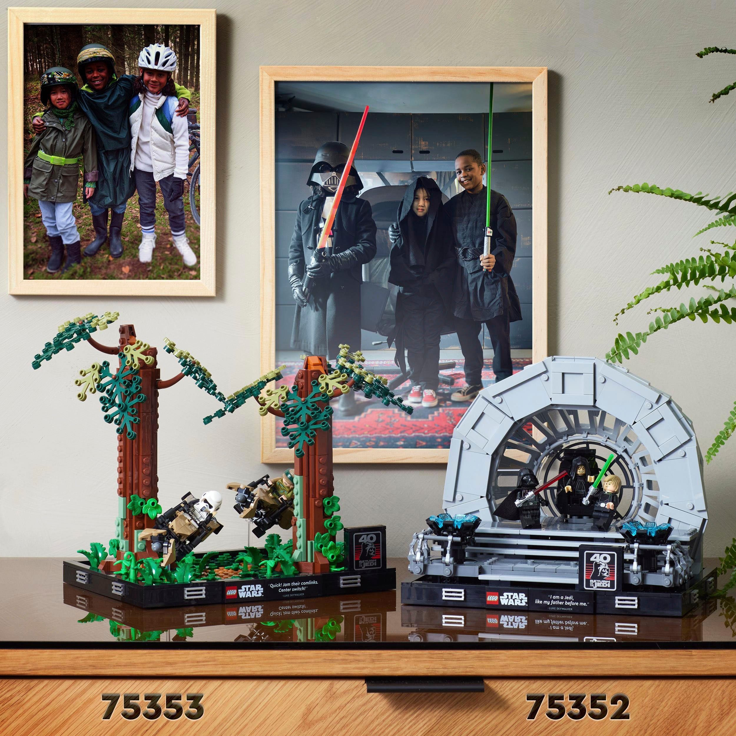 Diorama – Konstruktionsspielsteine LEGO® Star (807 LEGO® (75352), St) Imperators Thronsaal Wars, des