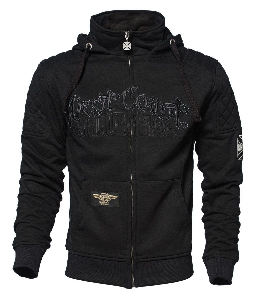 West Coast Choppers Sweater West Coast Choppers Herren Zip Hoodie Choppers Por Vida