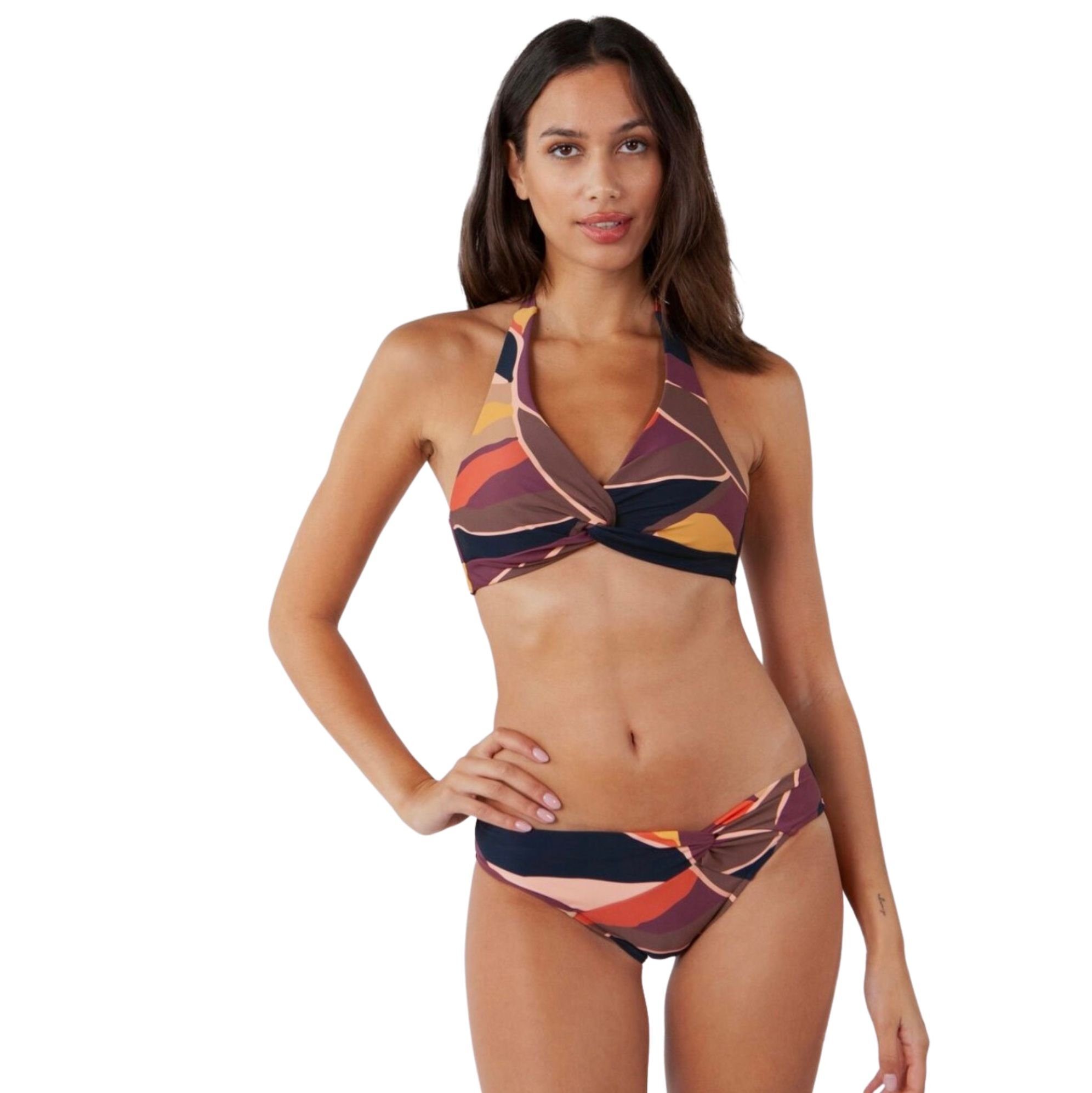 Barts Triangel-Bikini-Top Triangle-Bikini-Top Oberteil gefüttert (Packung), Halter Vollständig Ash