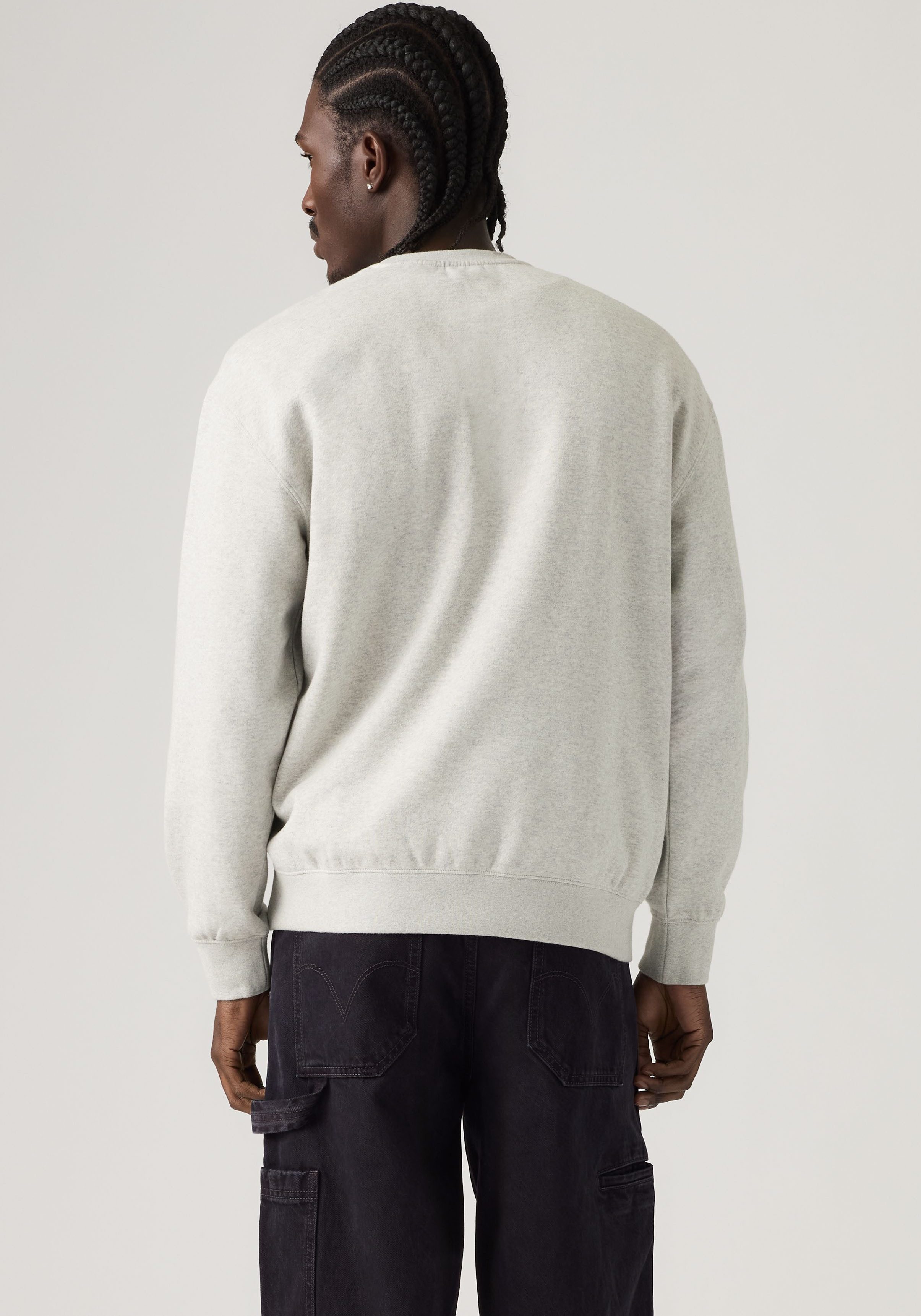 Levi's® Sweatshirt RELAXD GRAPHIC CREW Ärmelabschluss und Saum mit angesetzten elastischen Bündchen – Bild 3 von 5