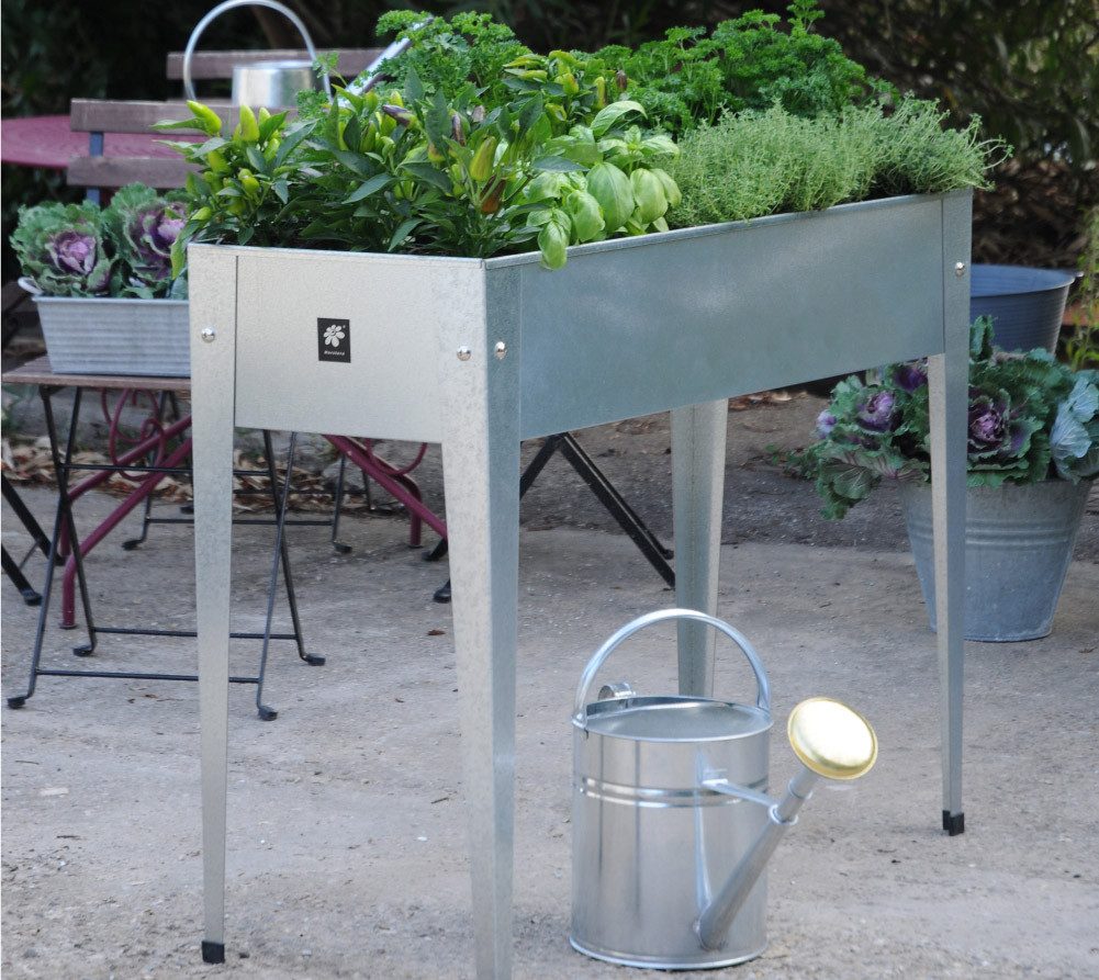 Herstera Garden Hochbeet Urban Silber (1 St)