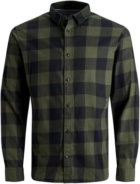 Jack & Jones Karohemd JJ JJEGINGHAM TWILL SHIRT L/