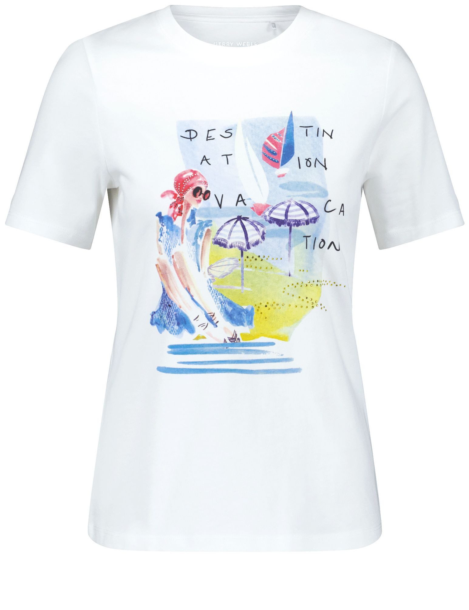 GERRY WEBER T-Shirt 270113-44059 Wording-Print günstig online kaufen