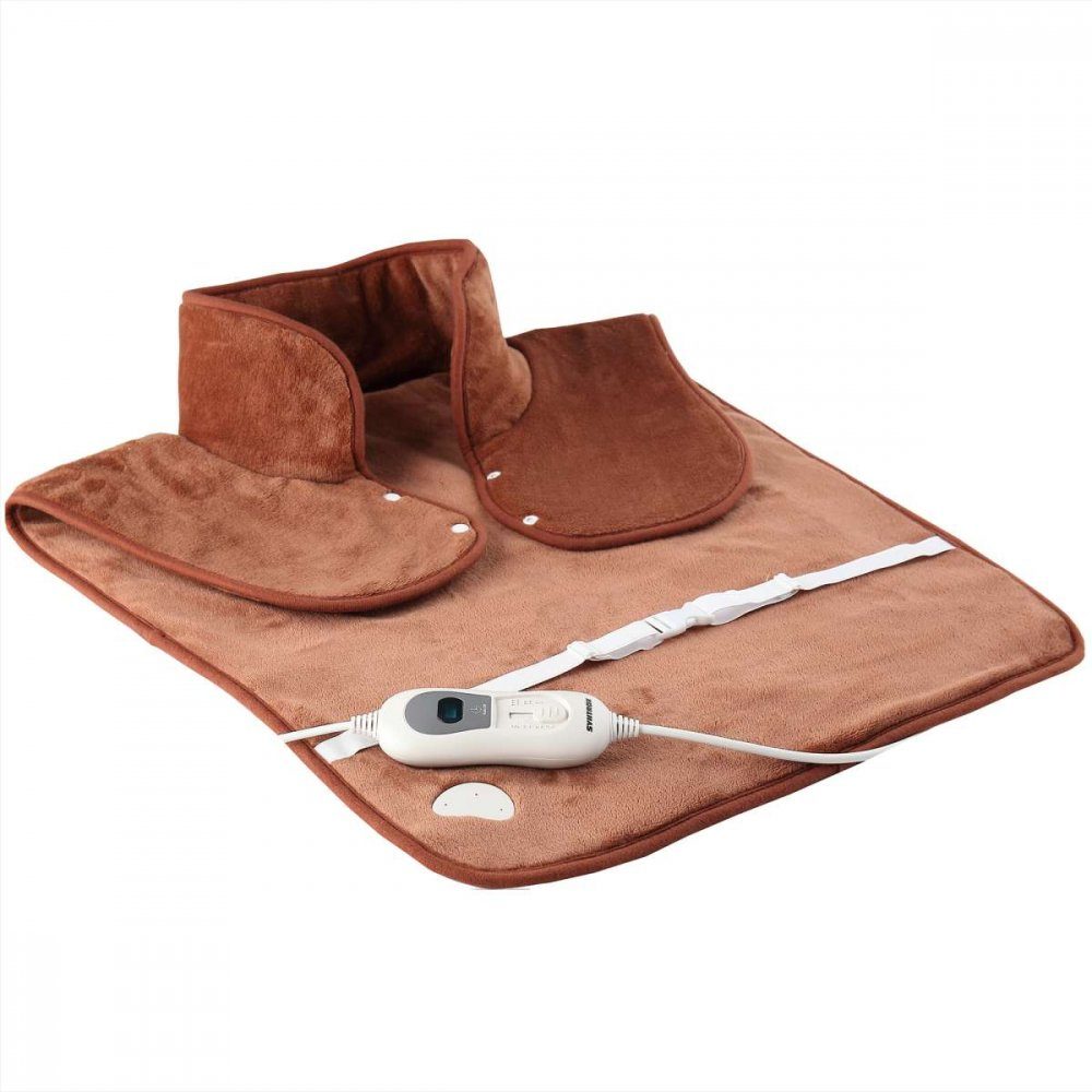 Syntrox Heizdecke Syntrox Elektrische Wärmeweste Haines braun