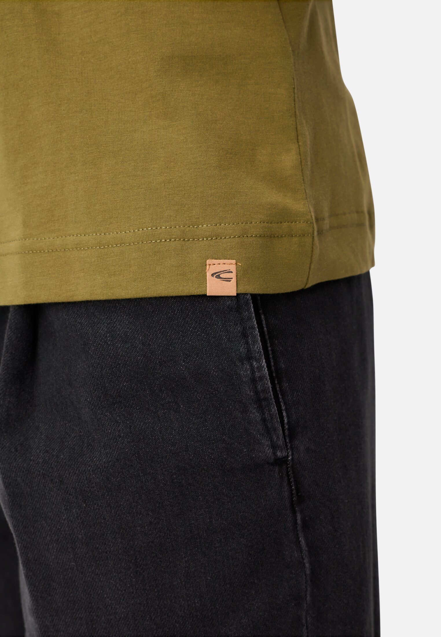 camel active Print-Shirt aus reiner Baumwolle Kurzarm