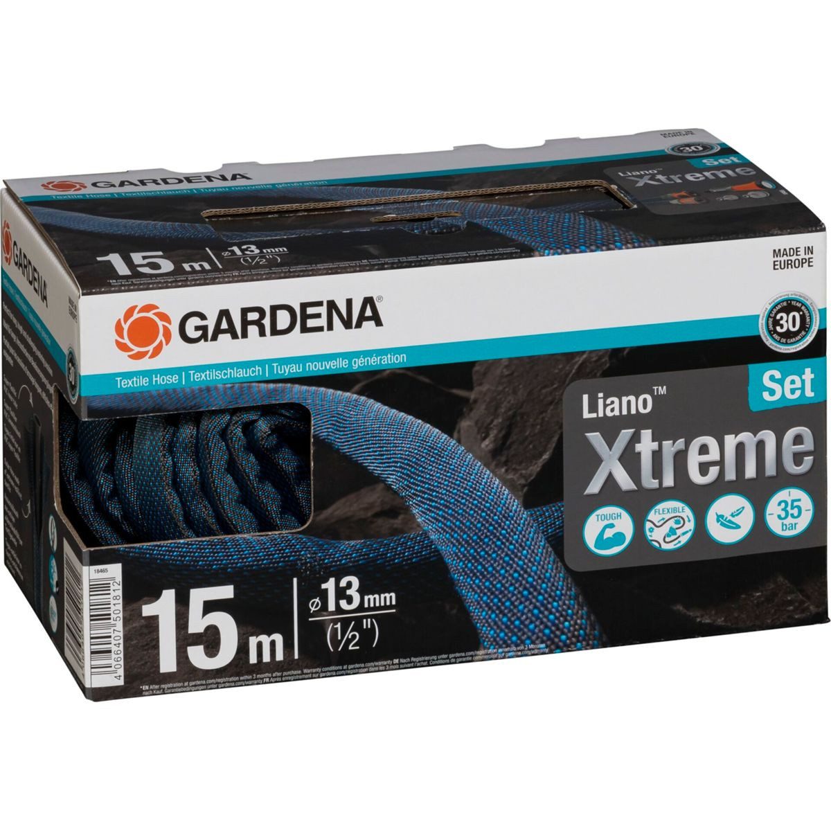 Gartenschlauch-Set 15 Meter – Praktisches Bewässerungsset Für Garten, Terrasse & Pflanzen