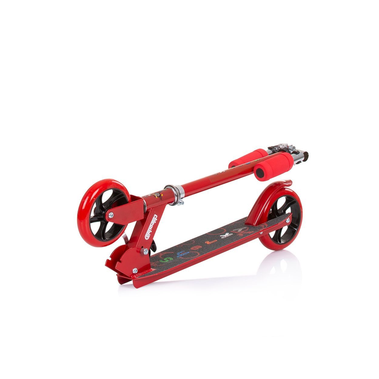 Chipolino Cityroller Kinderroller Sharky klappbar, PU Räder ABEC-7 Lager Bremse verstellbar