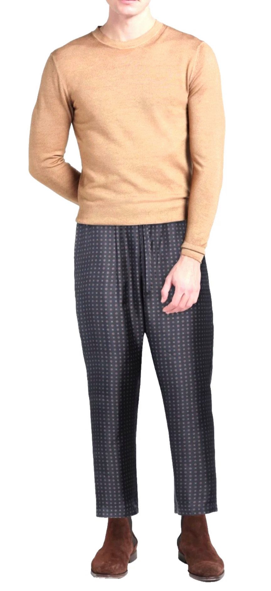 DOLCE & GABBANA Loungehose Herren Hose aus reiner Seide Lounge Pants Made in Italy Leichtigkeit, Eleganz und unaufdringlichen Luxus