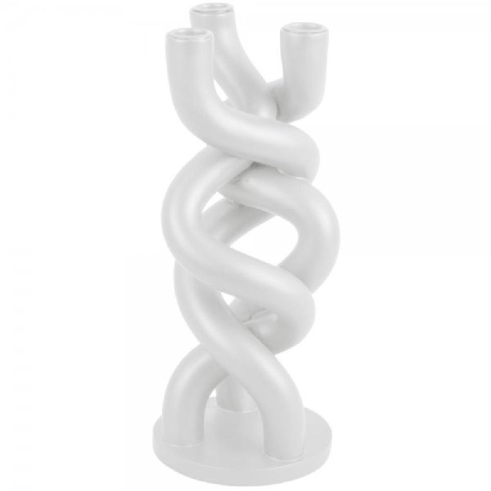 Present Time Kerzenhalter Kerzenhalter Twisted White