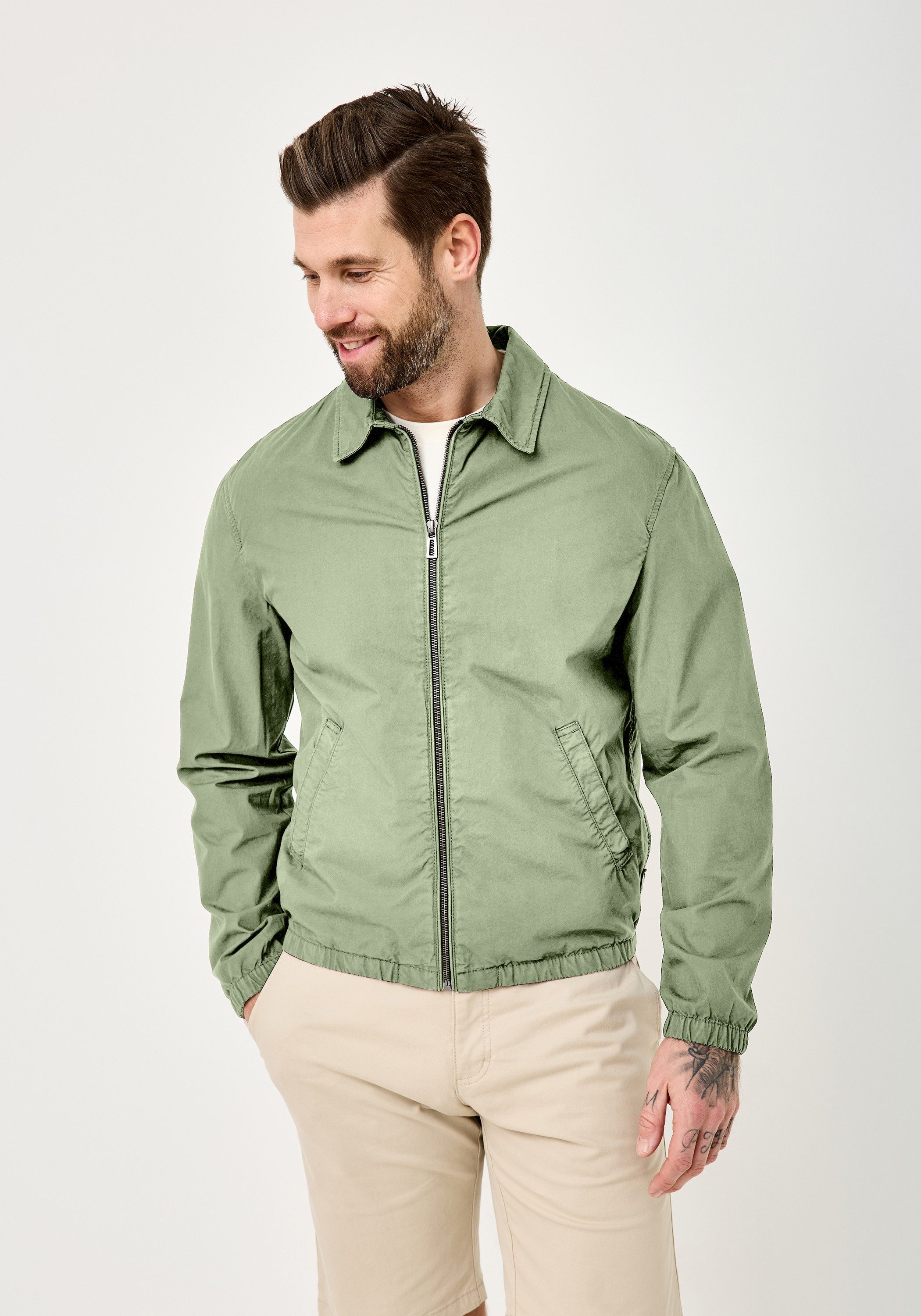 Redpoint Blouson BENNY Modern Fit Blouson aus reiner Baumwolle