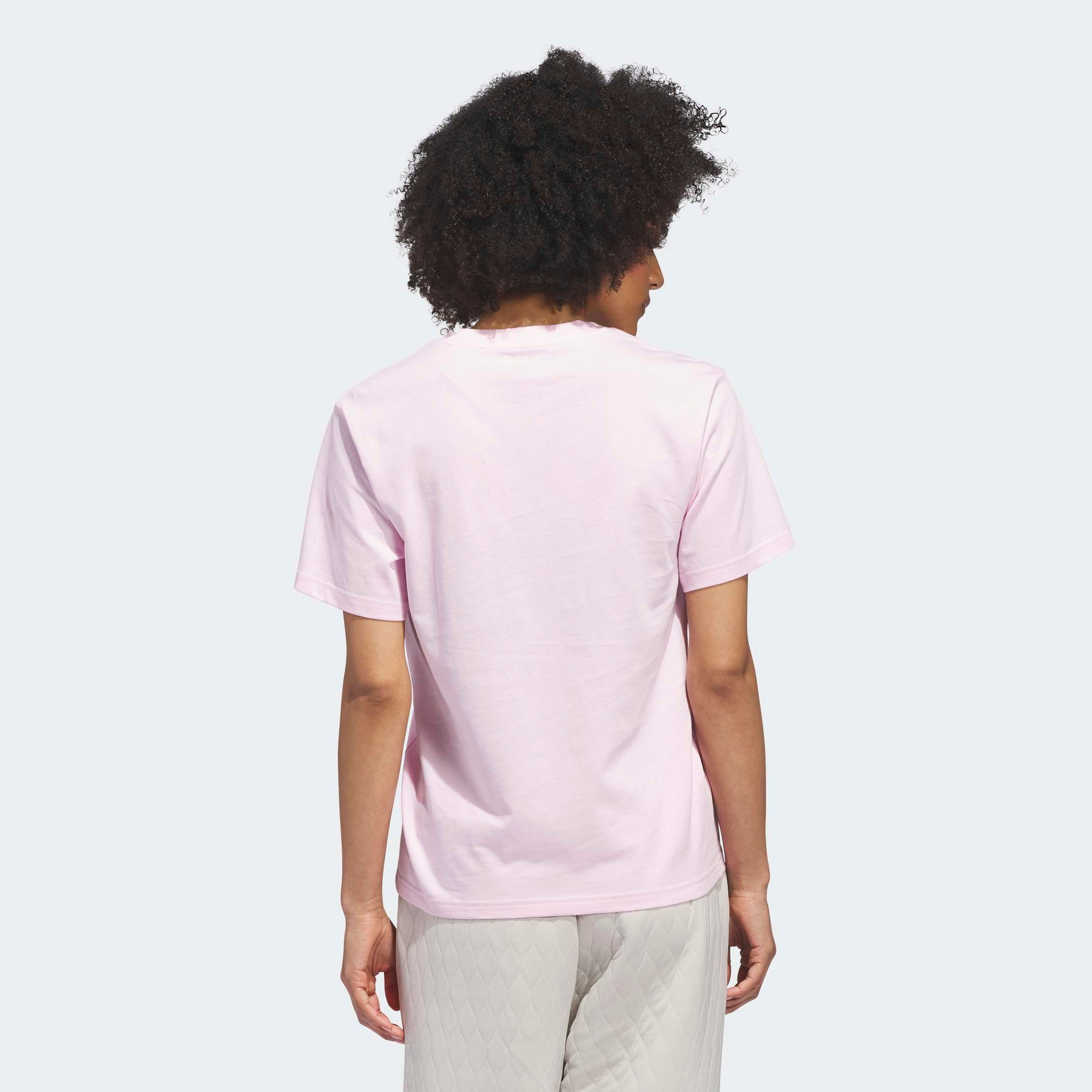 adidas Sportswear T-Shirt SUMMER SLIDE GRAPHIC MIT V-AUSSCHNITT günstig online kaufen