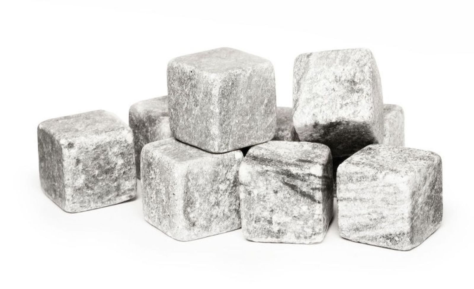 Gravidus Eiswürfel-Steine 9er Set Whiskey-Steine, ""On the Rocks"" Kühlsteine. € 26,99