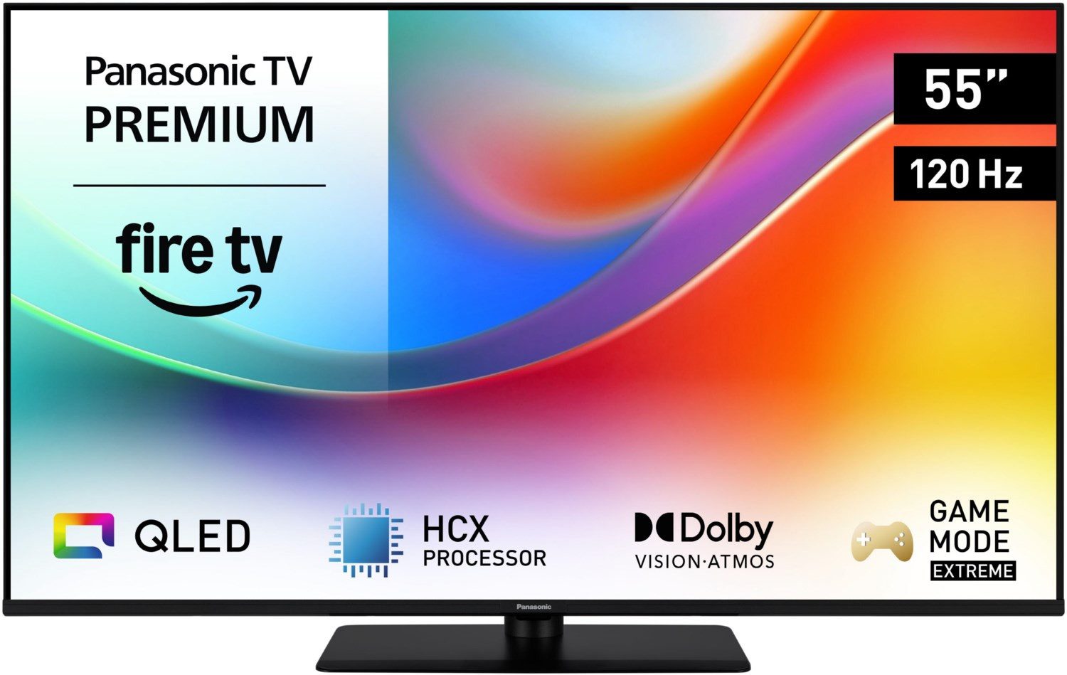 Panasonic TV-55W85BEZ QLED-Fernseher (55.0 Zoll, 4K Ultra HD, Smart TV, HCX Bildprozessor)