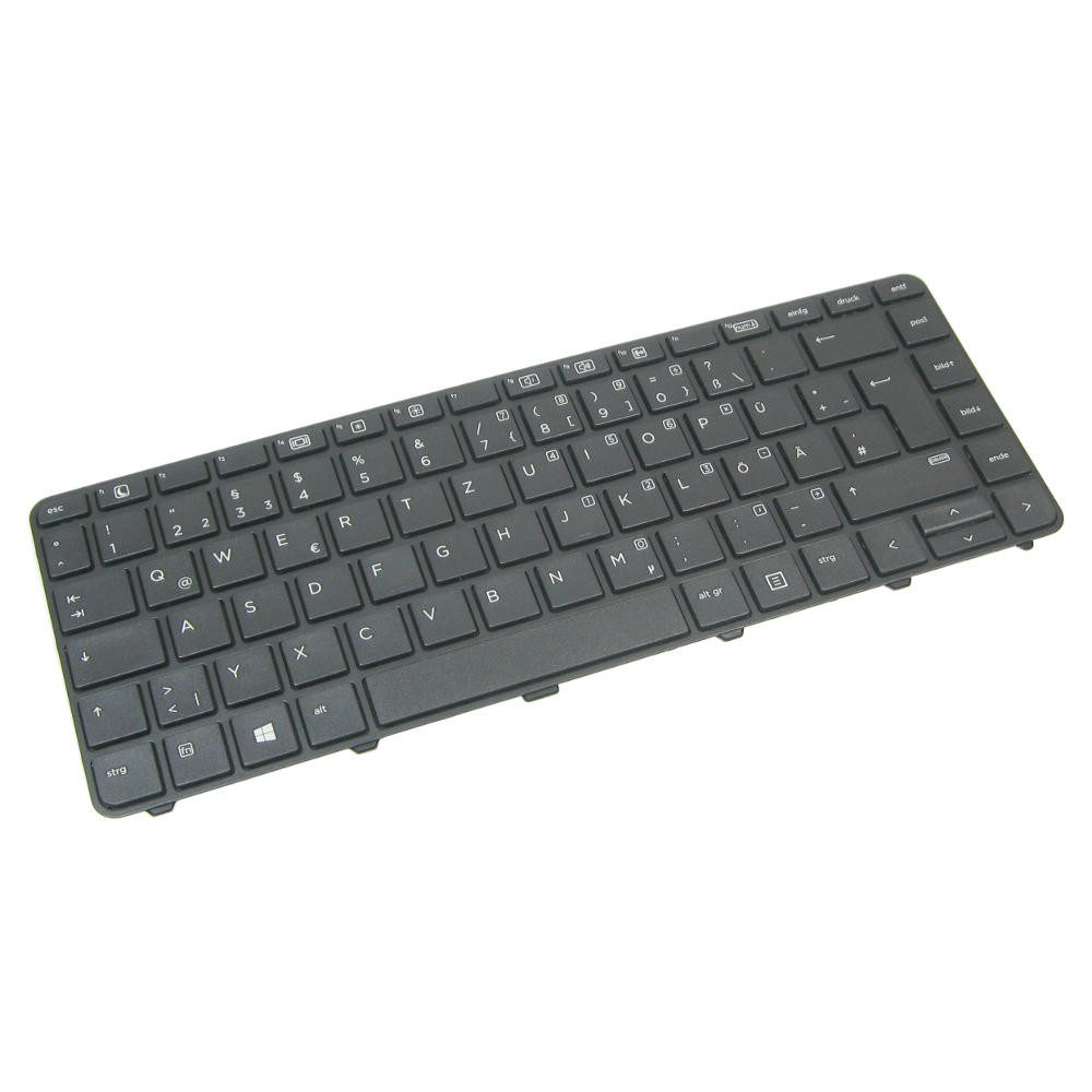 Trade-Shop Ersatz passend für HP Probook 430 G3, 440 G3, 445 G3, 430 G4, 440 G4 Tastatur (Tastenbelegung: Deutsch, QWERTZ / Farbe: Schwarz)