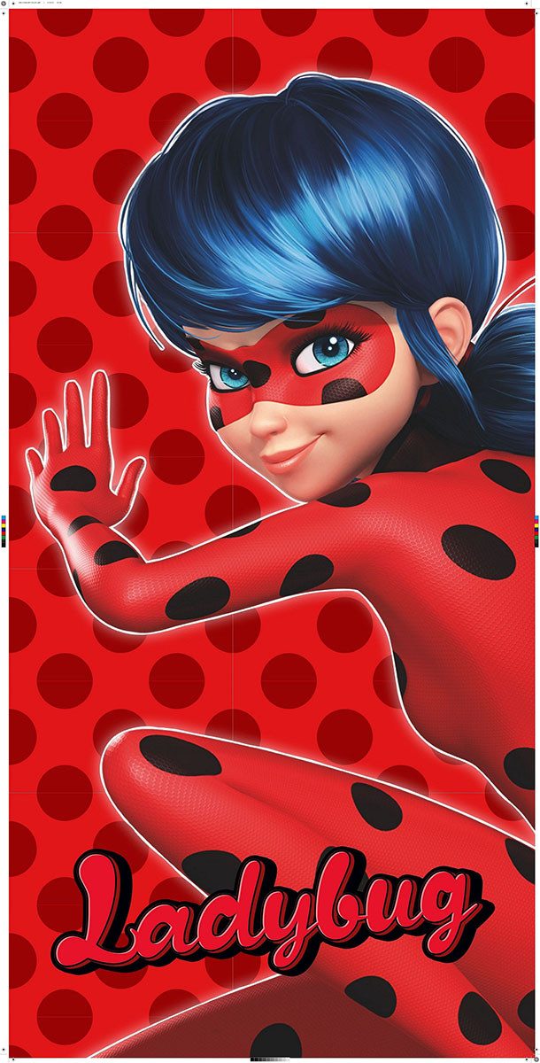 Miraculous - Ladybug Strandtücher Ladybug, Frottee (1-St)