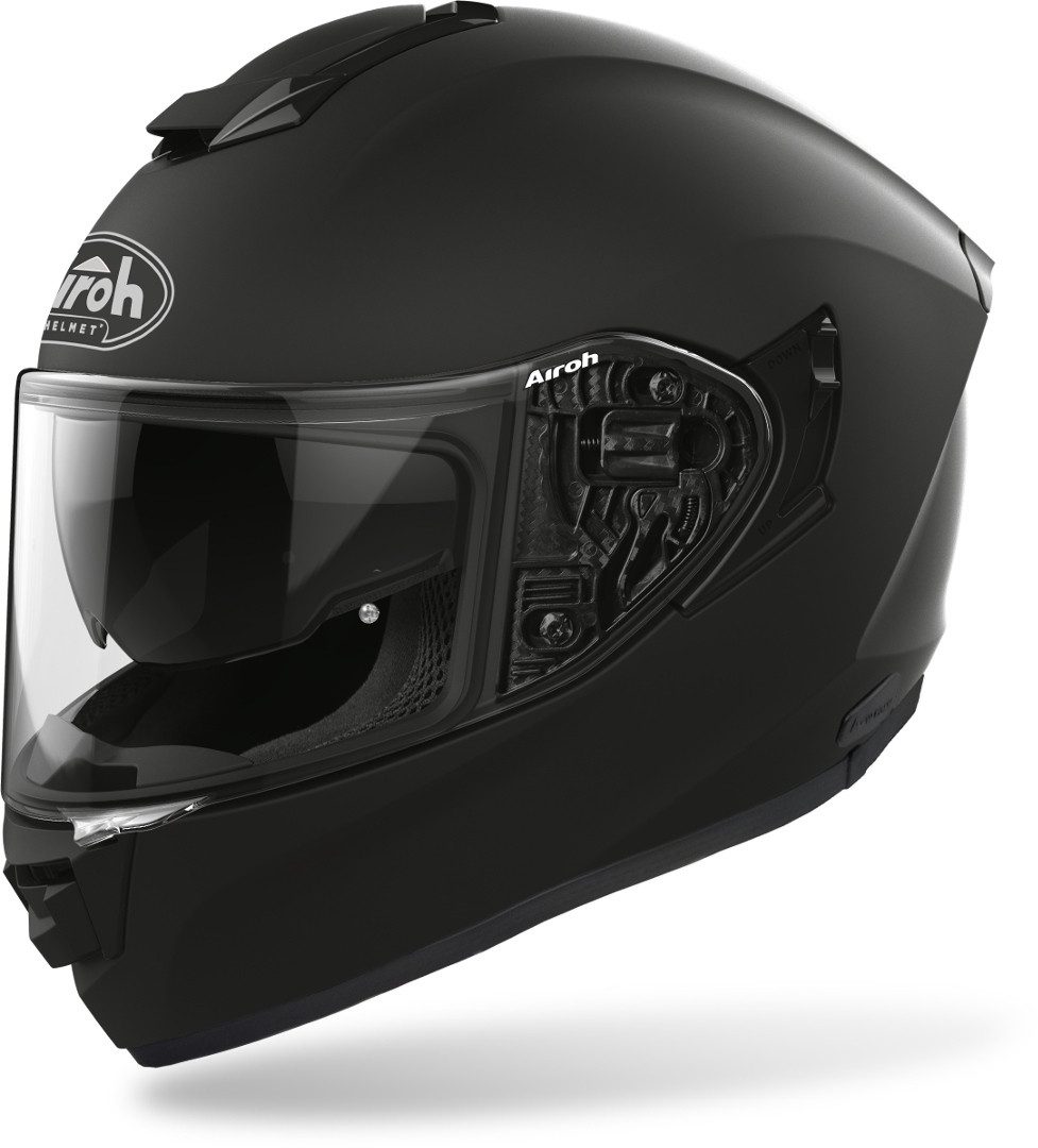 Airoh Motorradhelm ST 501 Color Helm, vorbereitet für Kommunikationssystem,integriertes Sonnenvisier