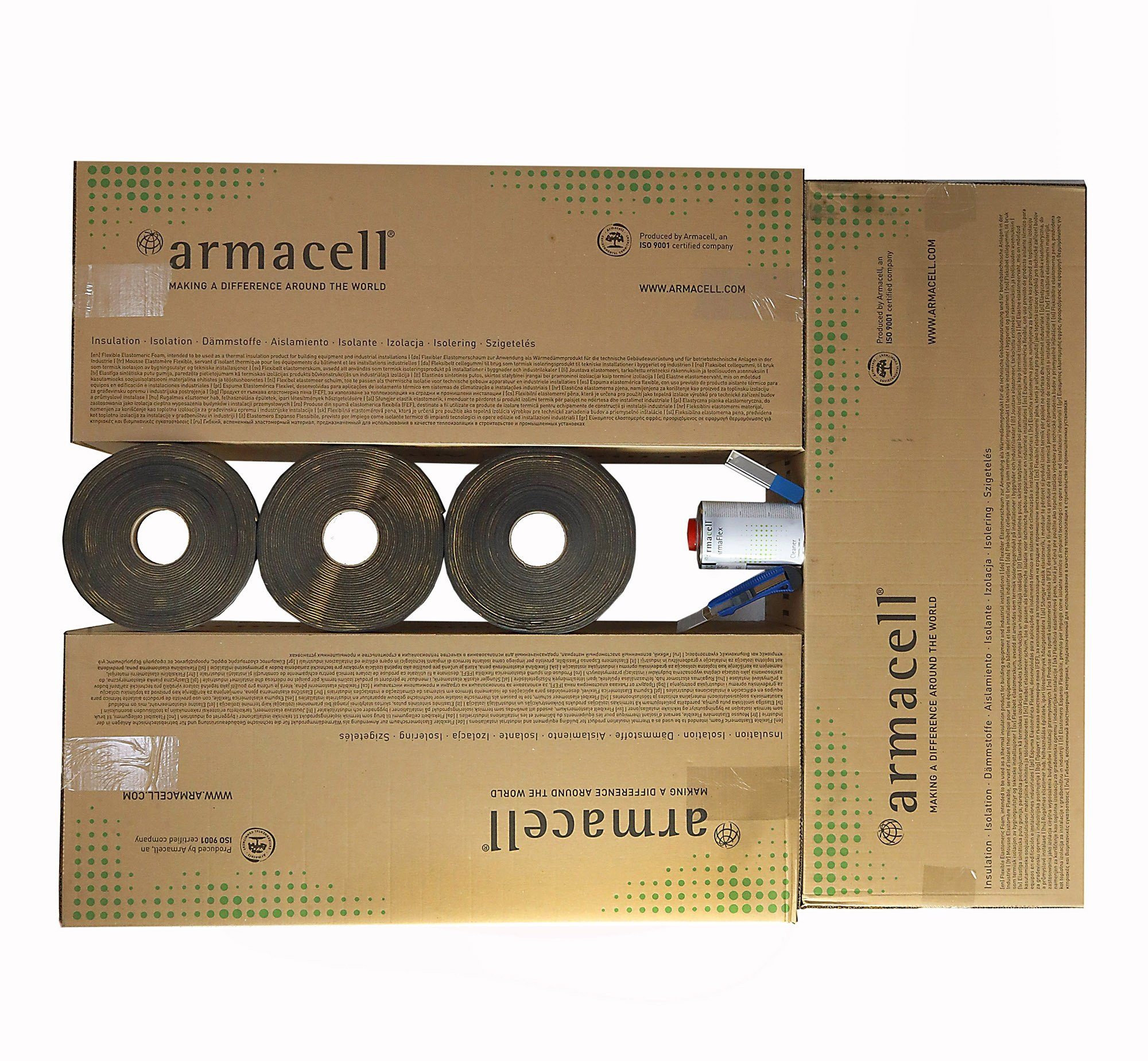 Scorprotect® Rollladenkastendämmung original Armaflex Home Armacell Camper-Ausbau-Set 3