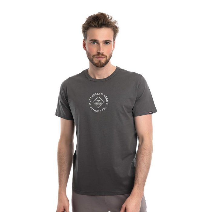 ROADSIGN australia T-Shirt Outback (1-tlg) mit Rundhalsausschnitt & Logo-Print 100 % Baumwolle