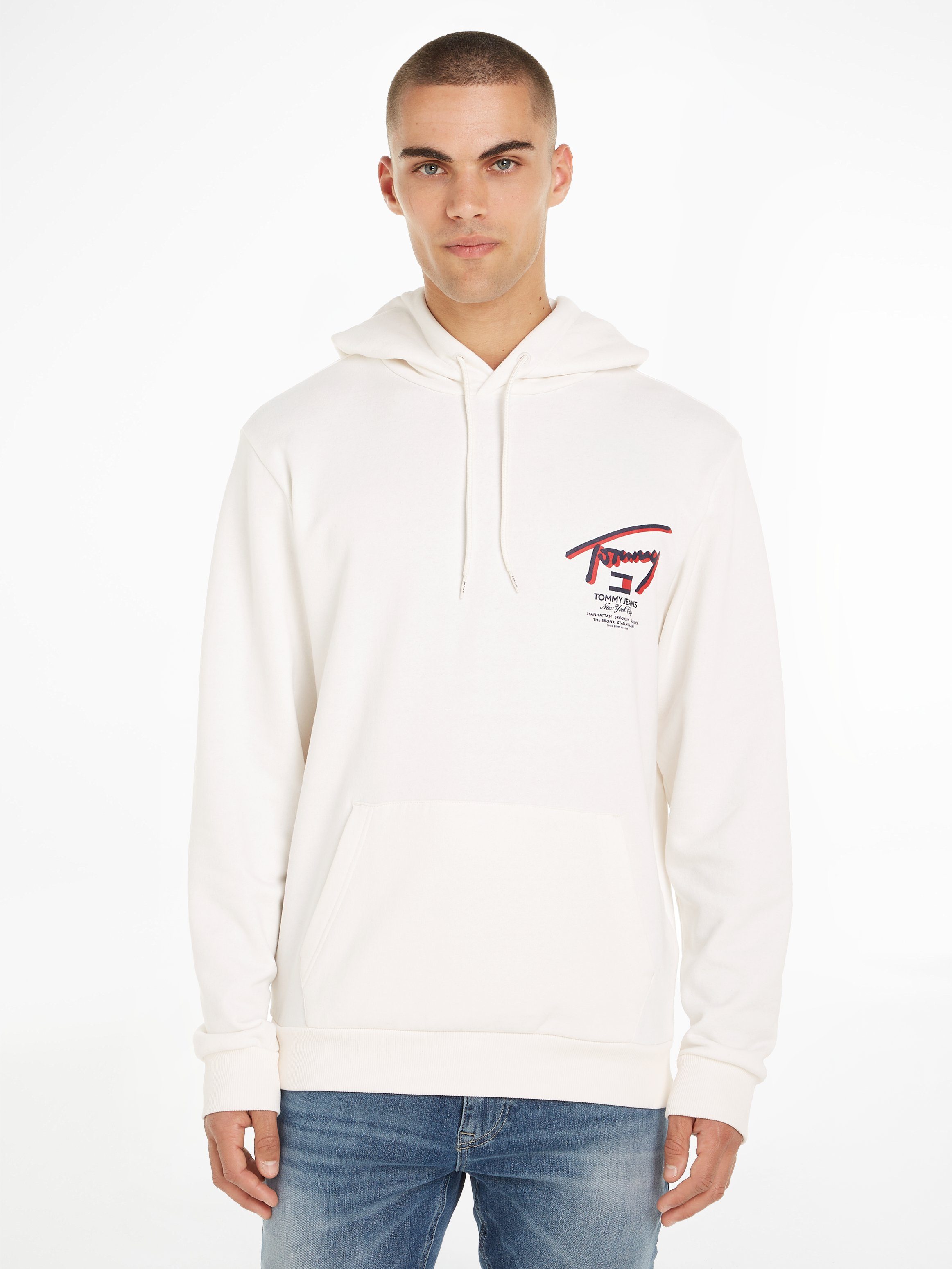 Tommy Jeans Hoodie TJM REG 3D STREET TJ HOOD EXT