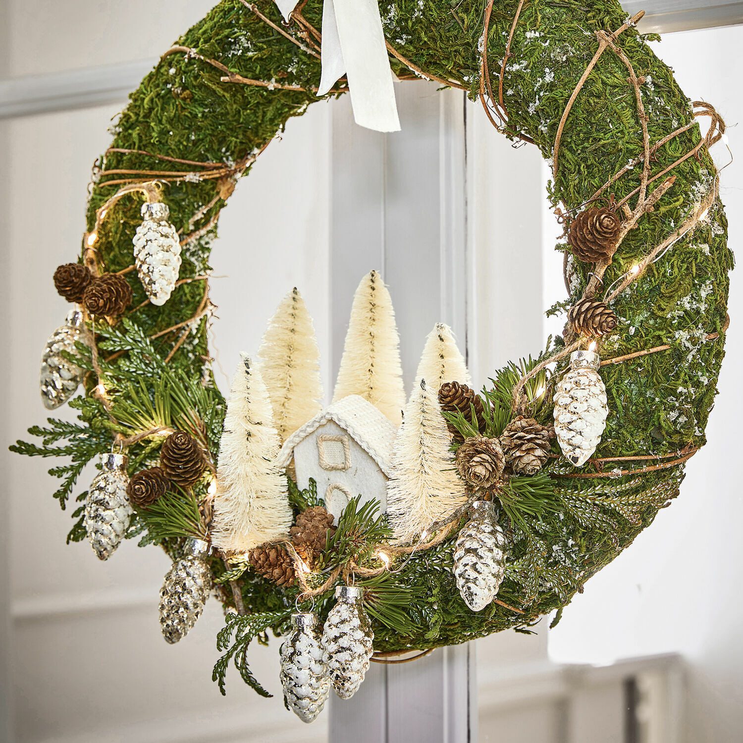 Mirabeau Lichterkette Lichterkette Mandelia weiß