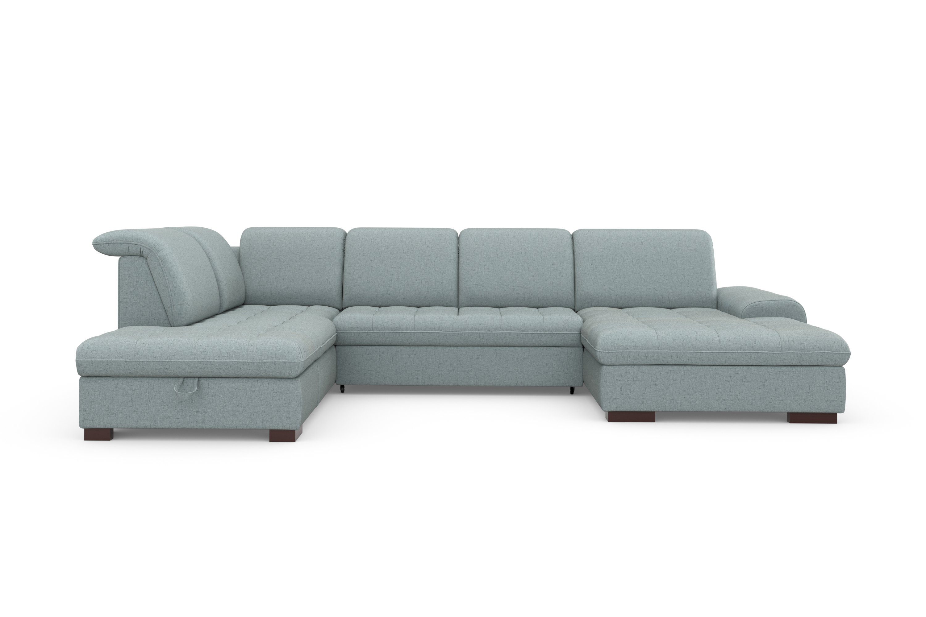 sit&more Wohnlandschaft Luxor U-Form, wahlweise mit Bettfunktion, Bettkasten und Kopfteilverstellung. Reduzierter Preis € 2.199,99. Unverbindliche Preisempfehlung € 4.249,00