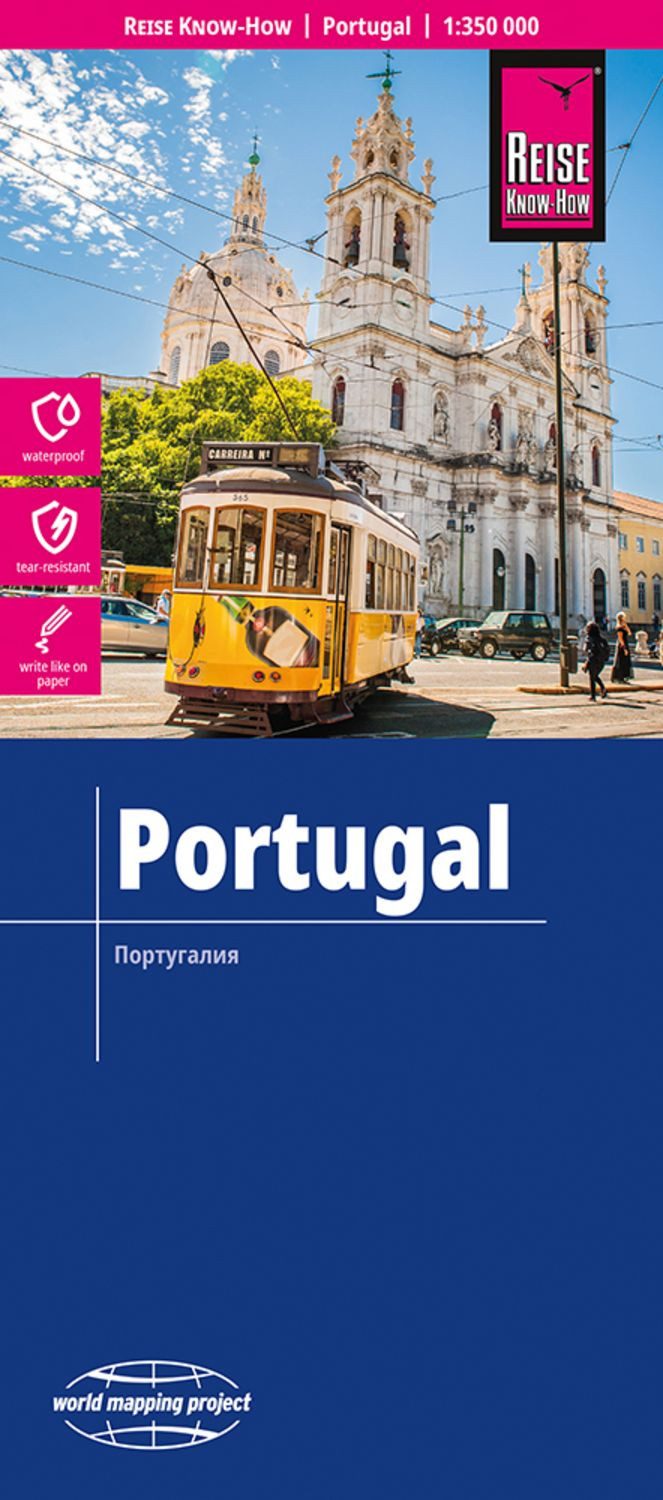 Reise Know-How Landkarte Portugal (1:350.000) / diverse