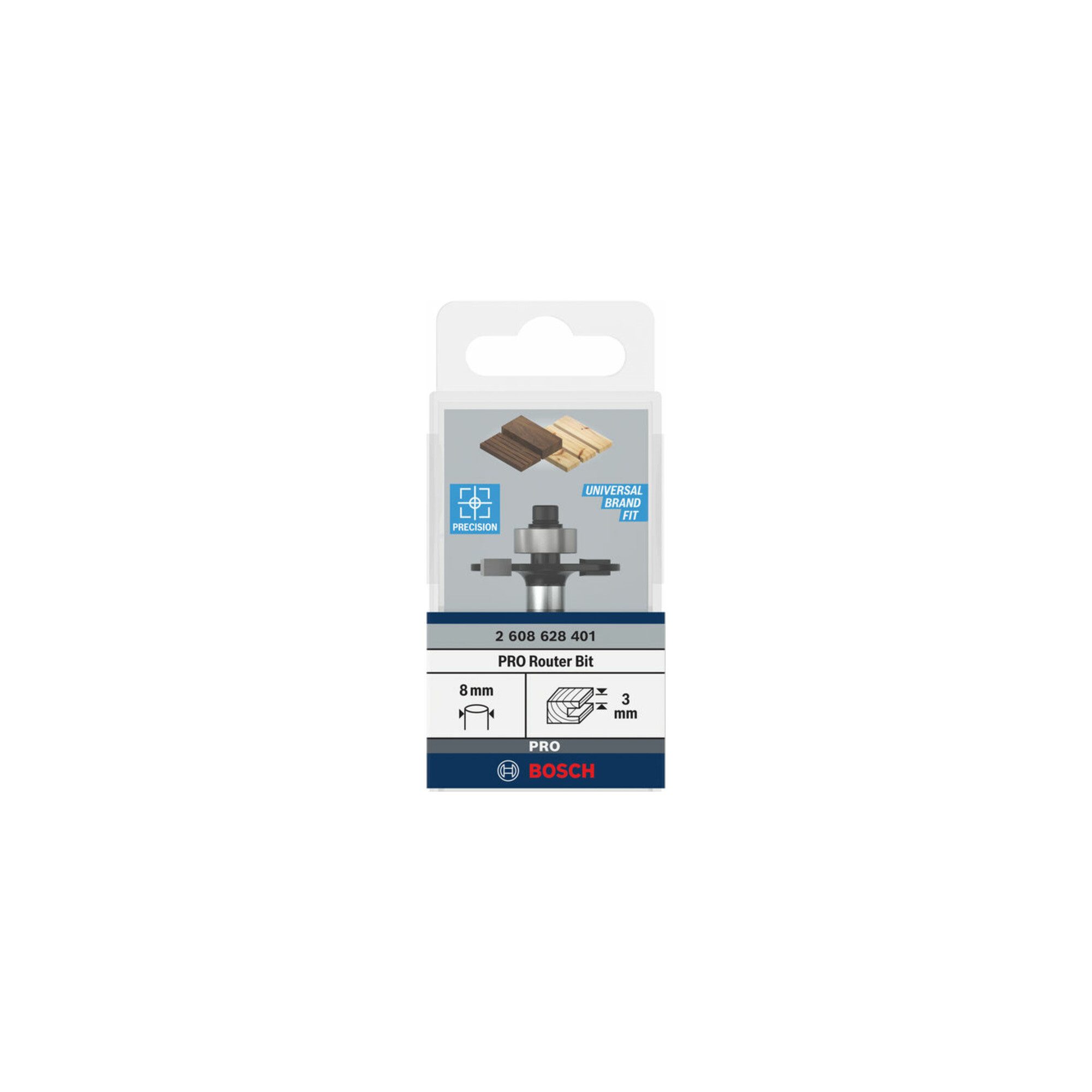 Bosch Professional Fräse Bosch Scheibennutfräser 8 mm D1 32 mm L 3 mm G 51 mm