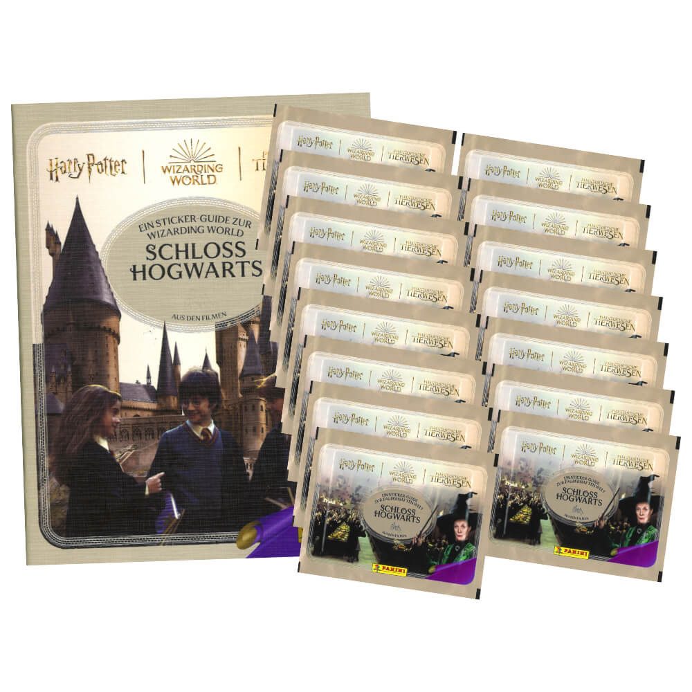 Sammelkarte Harry Potter Sticker Guide 3 - Schloss Hogwarts Sammelsticker
