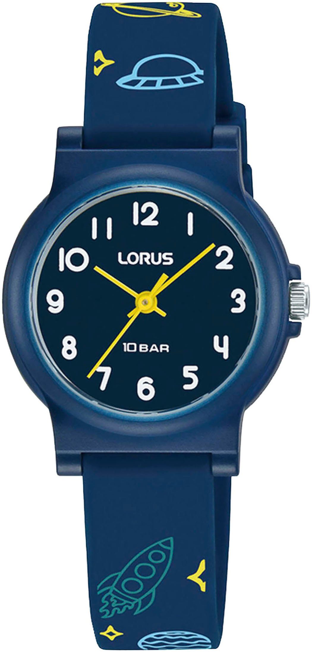 LORUS Quarzuhr RRX37JX9, Armbanduhr, Kinderuhr, bis 10 bar wasserdicht, Schulanfang, Geschenk