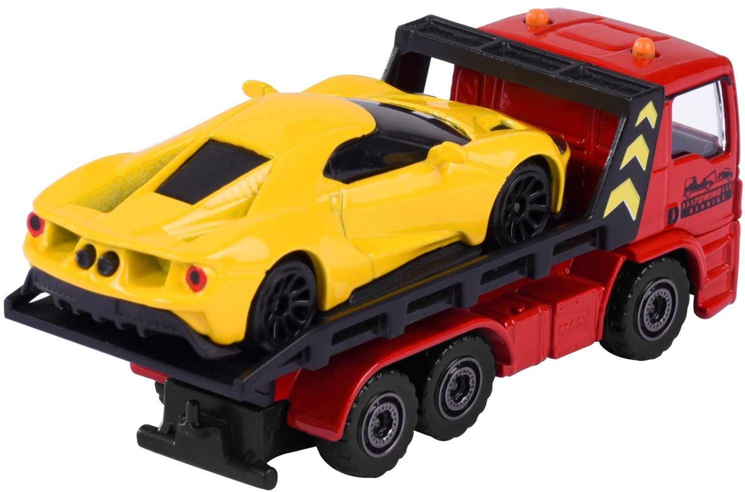 gelb Ford Spielzeug-Abschlepper Abschleppwagen MAN 212053154Q05 majORETTE GT Tow Truck mit