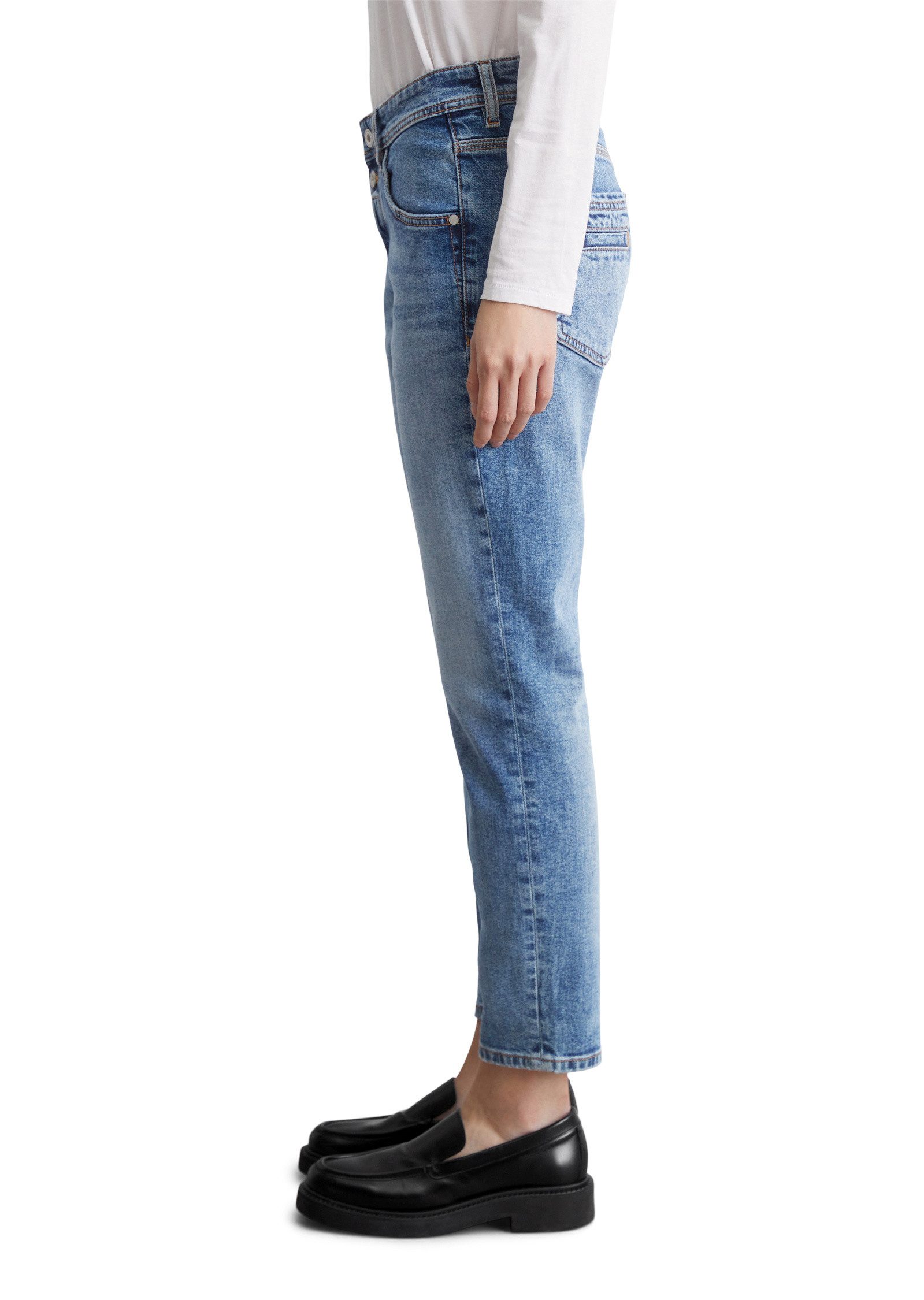 Marc O'Polo Boyfriend-Jeans aus Bio-Baumwoll-Mix günstig online kaufen