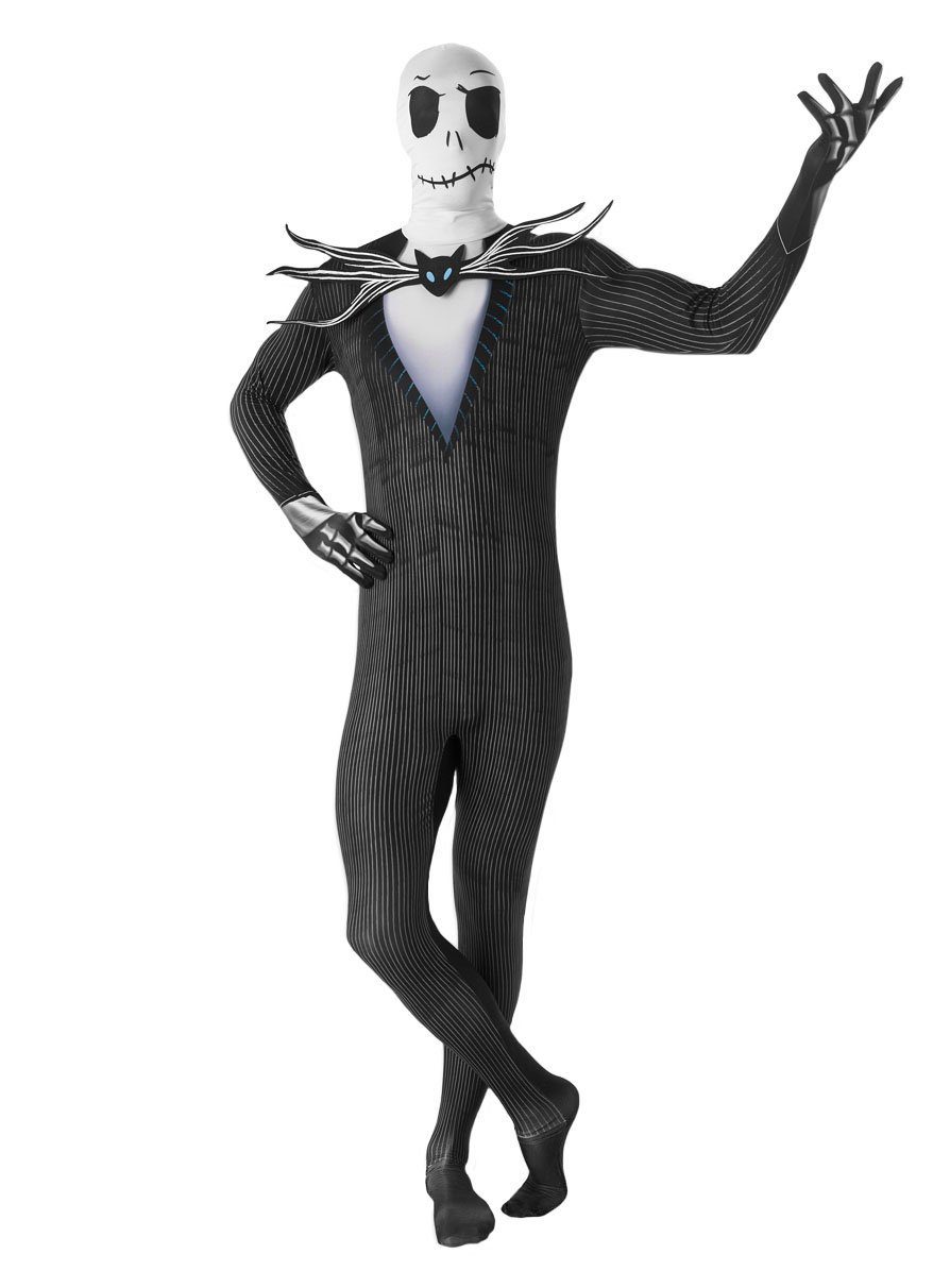 Rubie´s Kostüm Nightmare Before Christmas Jack Halloween Kostüm, Original lizenziertes Kostüm aus Tim Burtons Klassiker 'Nightmare Bef
