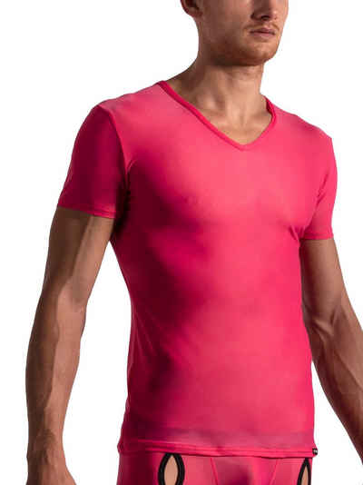 MANSTORE V-Shirt MANSTORE M2178 V-Neck Tee Low flamingo