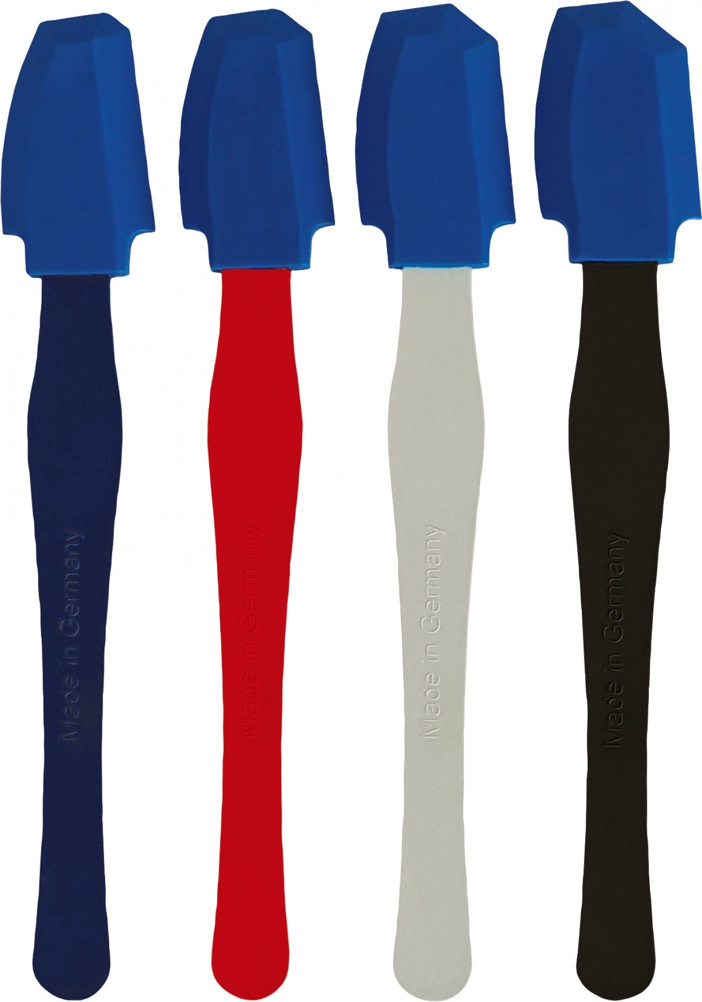 Triuso Multifunktionsspachtel Glättespachtel Profi Set 4-teilig (Profi Set 4-teilig) aus hochwertigem Kunststoff, sauberes und effektives Arbeiten