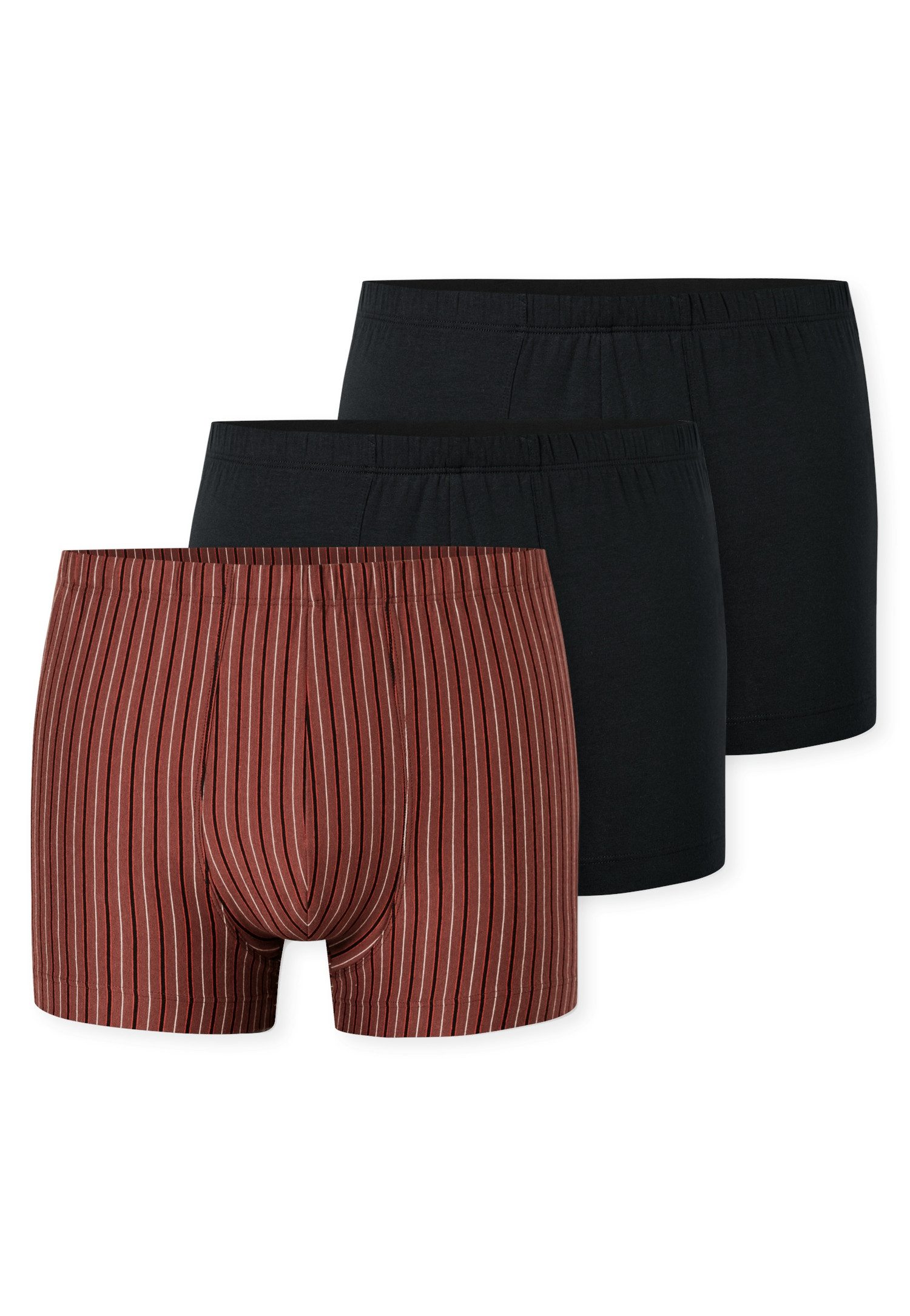 Schiesser Boxershorts 95/5 Essentials (3er Pack) mit softem, tonalem Komfor günstig online kaufen