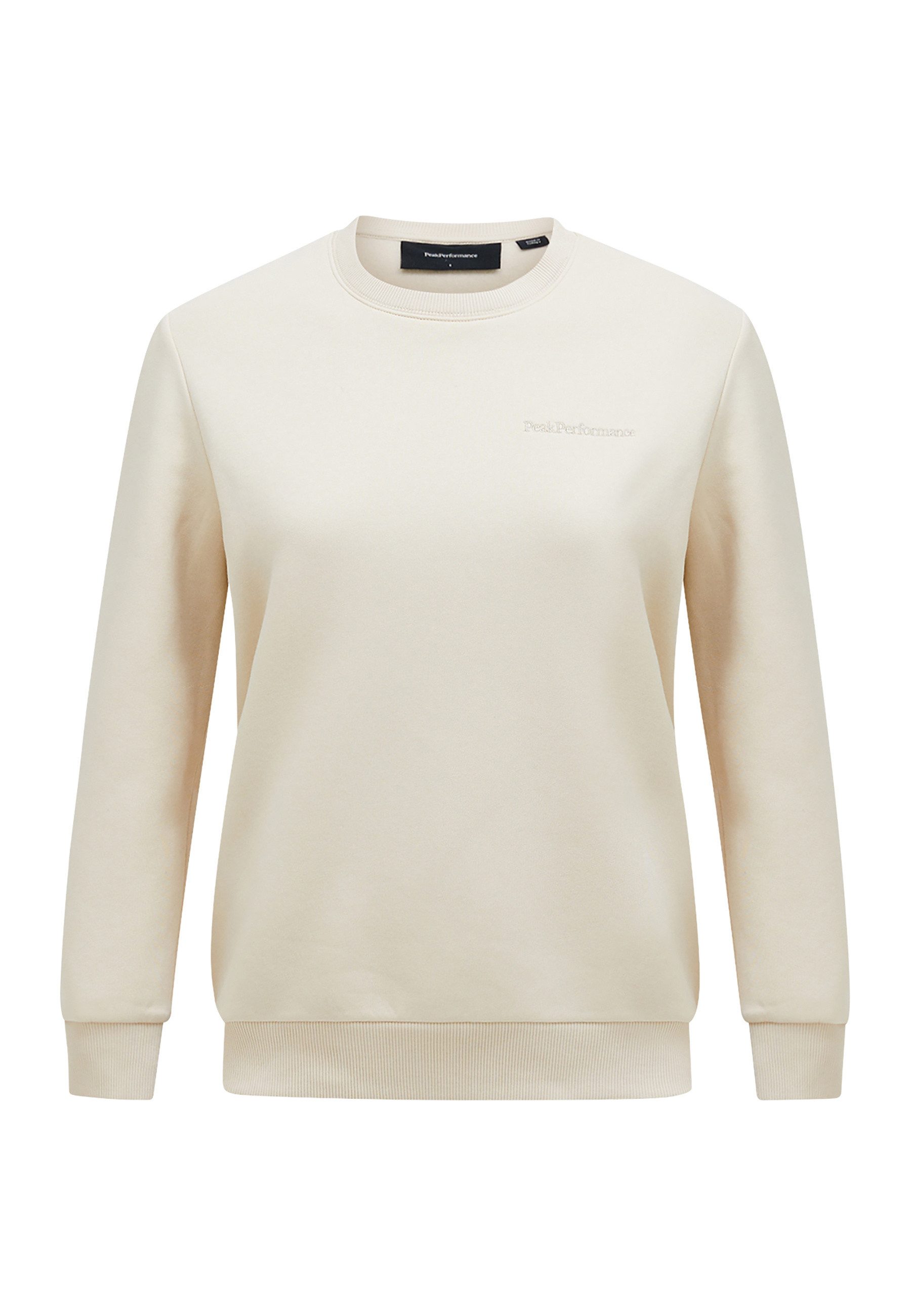 Peak Performance Sweatshirt W Original Small Logo Crew (1-tlg) mit sportivem Design