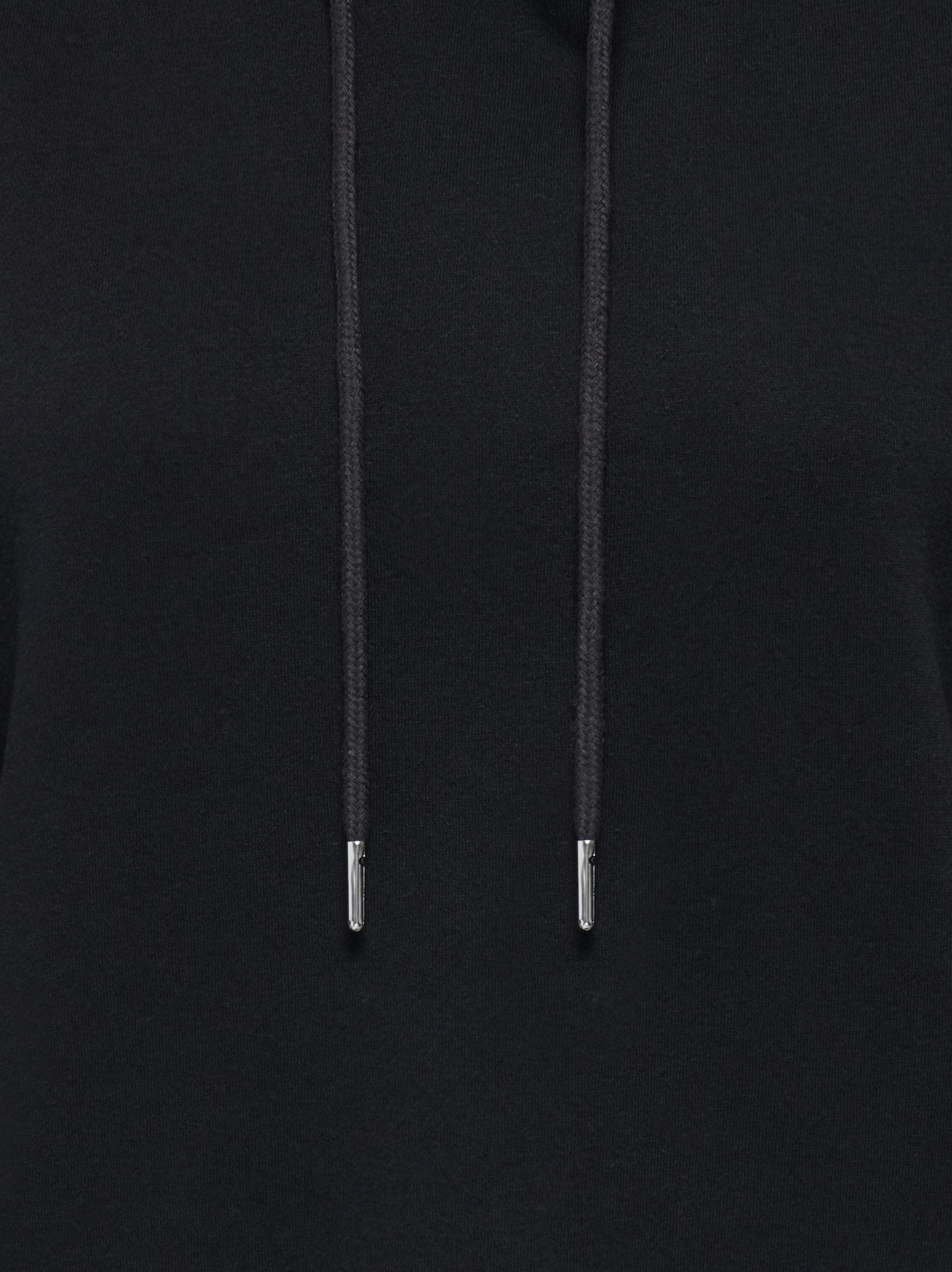 ONLY Kapuzensweatshirt ONLKELLY L/S LACE HOODIE CS JRS Baumwollmischung, regular fit