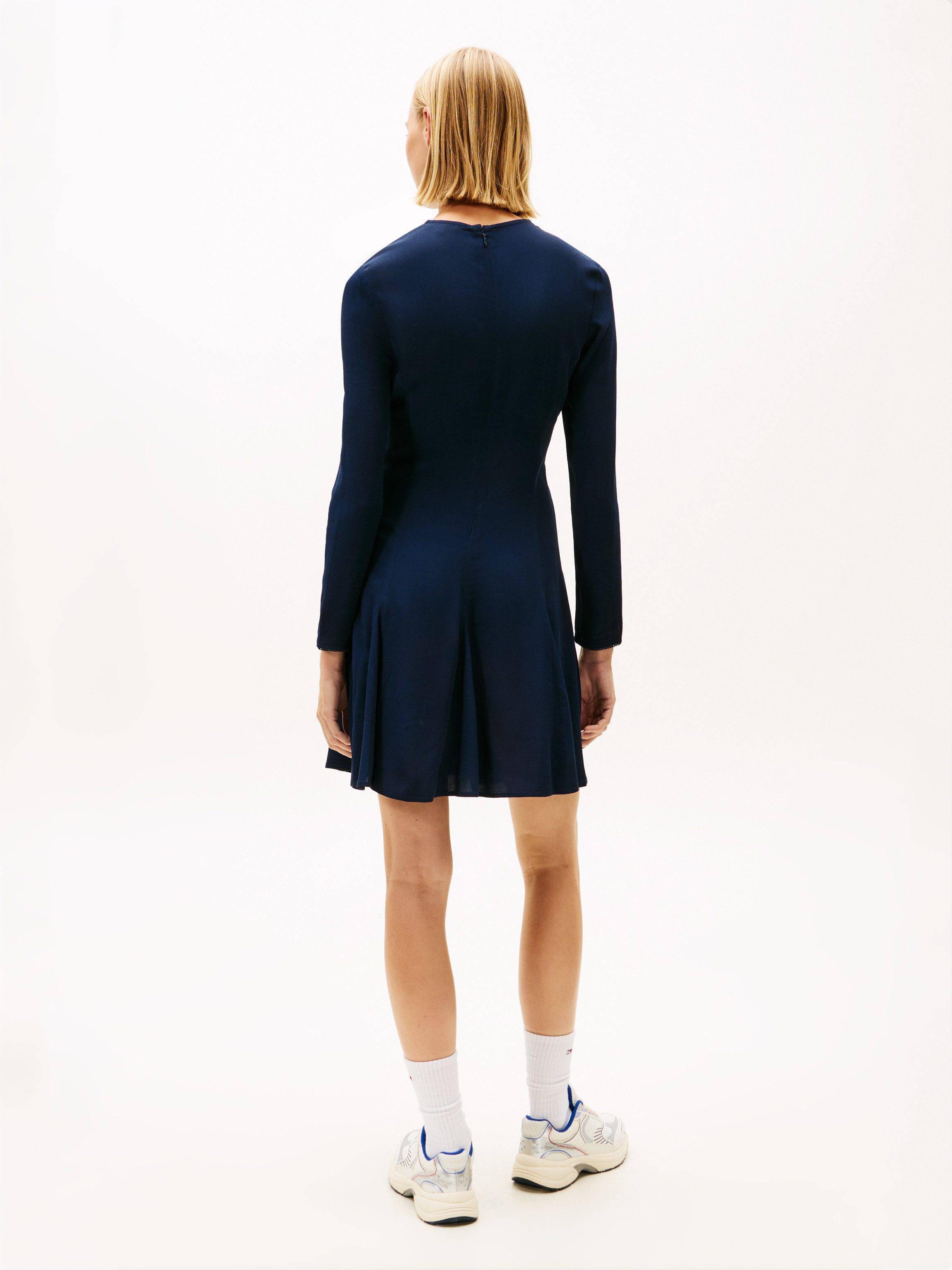Tommy Jeans Minikleid TJW MINI F&F LS DRESS günstig online kaufen