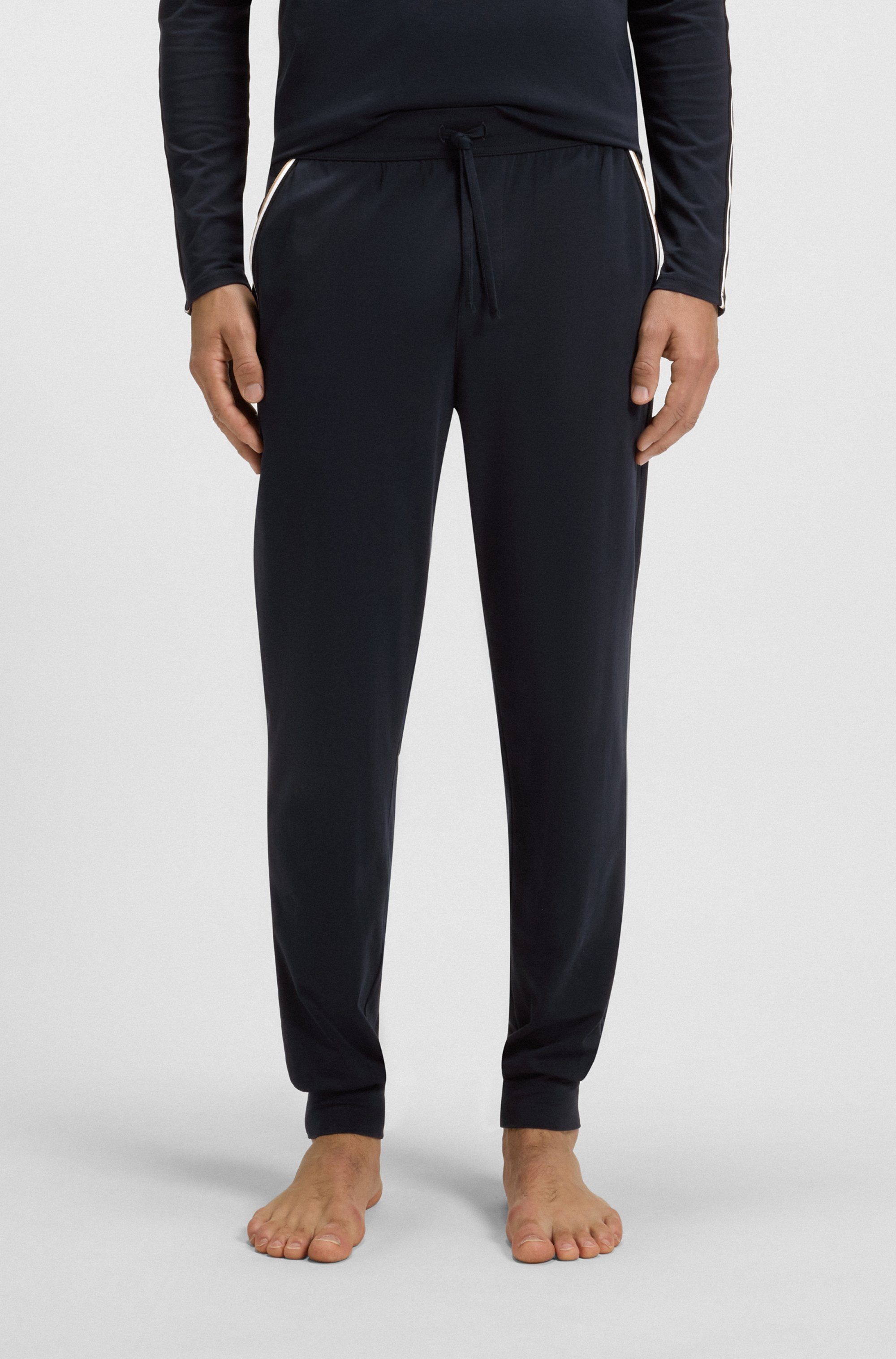 BOSS Pyjamahose Unique bequeme Jogginghose günstig online kaufen